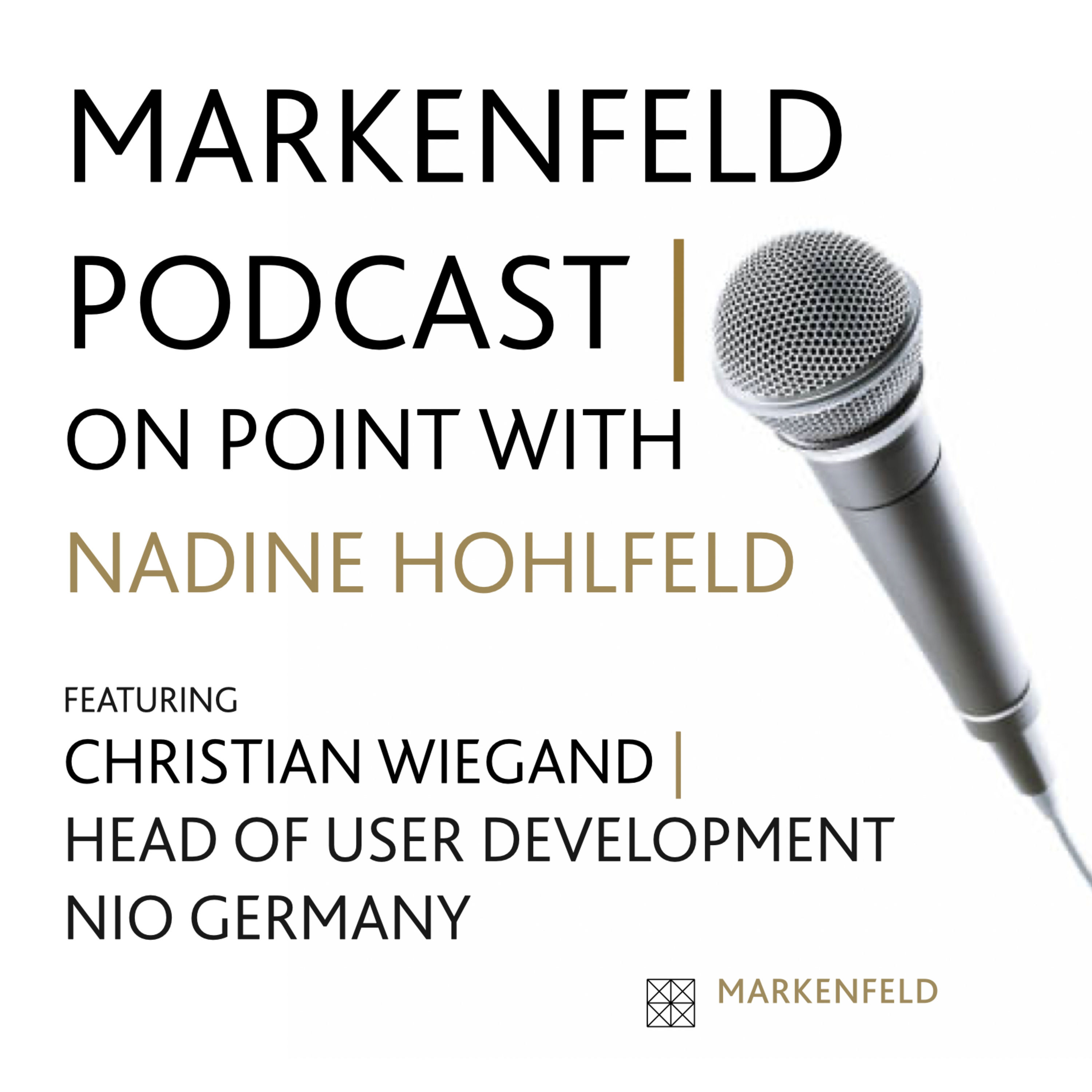 ON POINT with CHRISTIAN WIEGAND (HEAD OF USER DEVELOPMENT NIO)