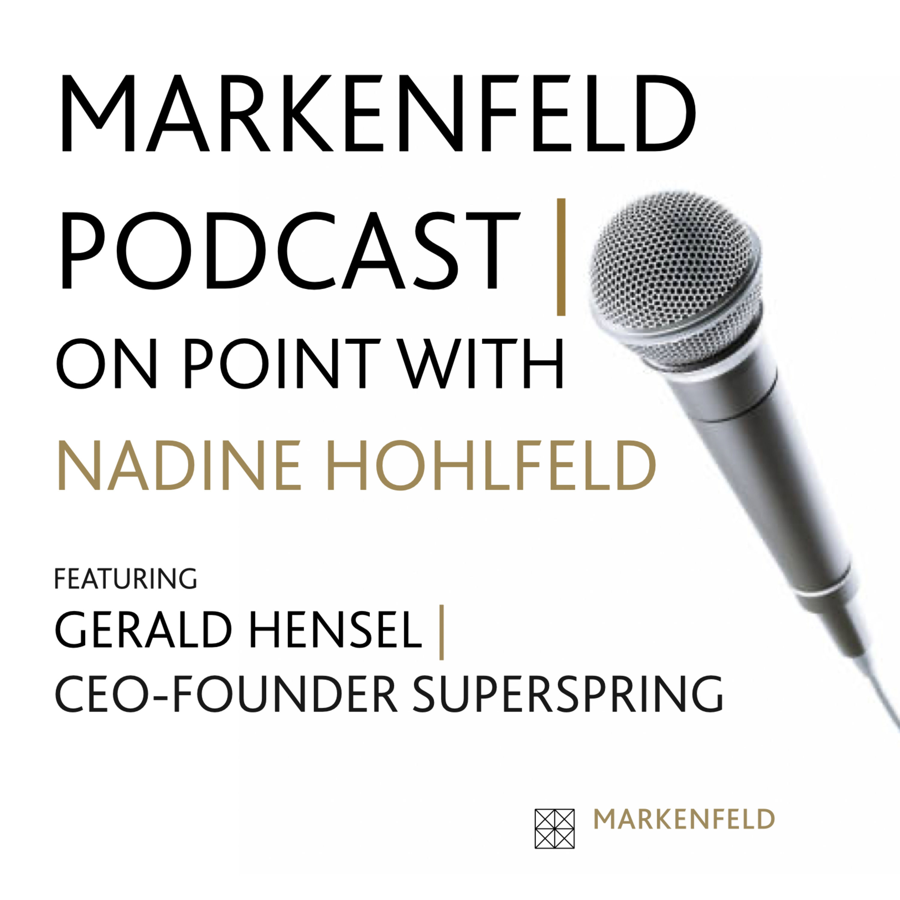 ON POINT with GERALD HENSEL (FOUNDER SUPERSPRING & HATE AID)