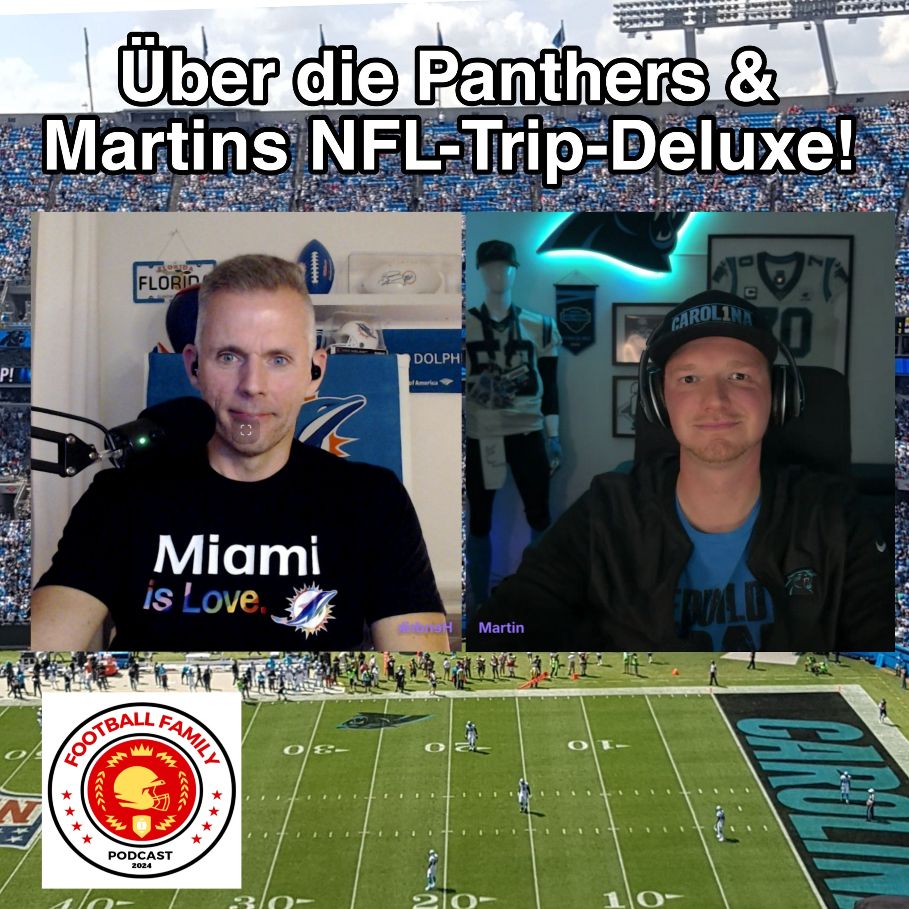 Martin über seine Panthers & seinen NFL-Trip-Deluxe!