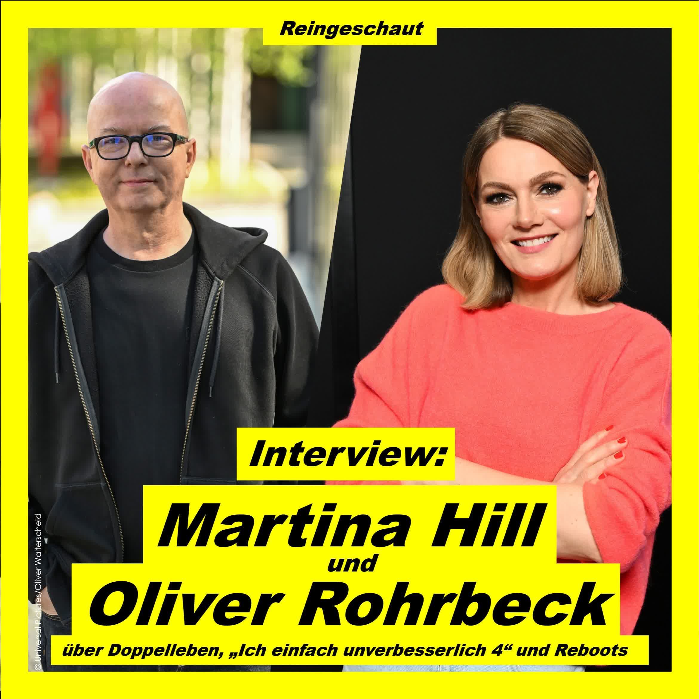 Martina Hill und Oliver Rohrbeck über Doppelleben, "Ich einfach unverbesserlich 4" und Reboots