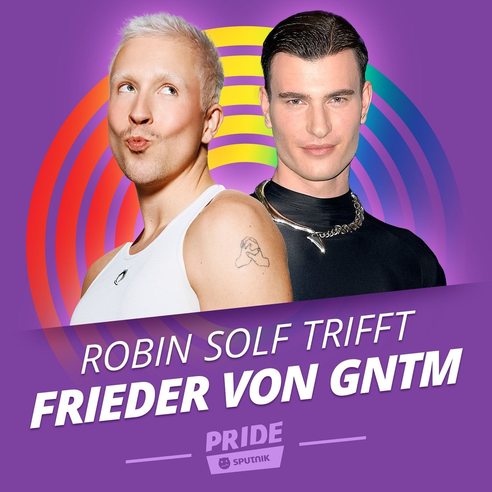 Maskulin? Feminin? Beides! Frieder Sell von GNTM