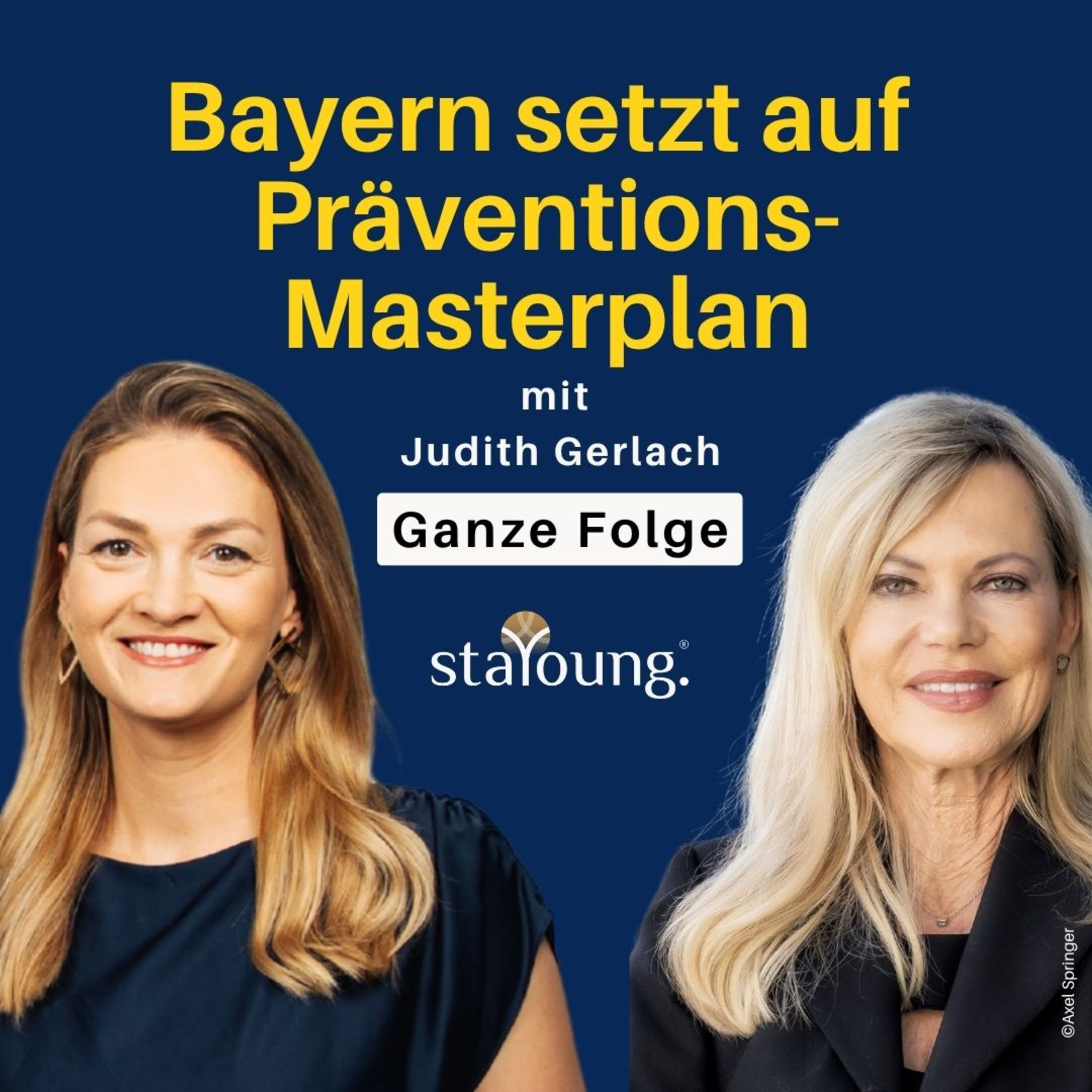 Masterplan Prävention Bayern – mit der Bayerischen Staatsministerin Judith Gerlach & Nina Ruge
