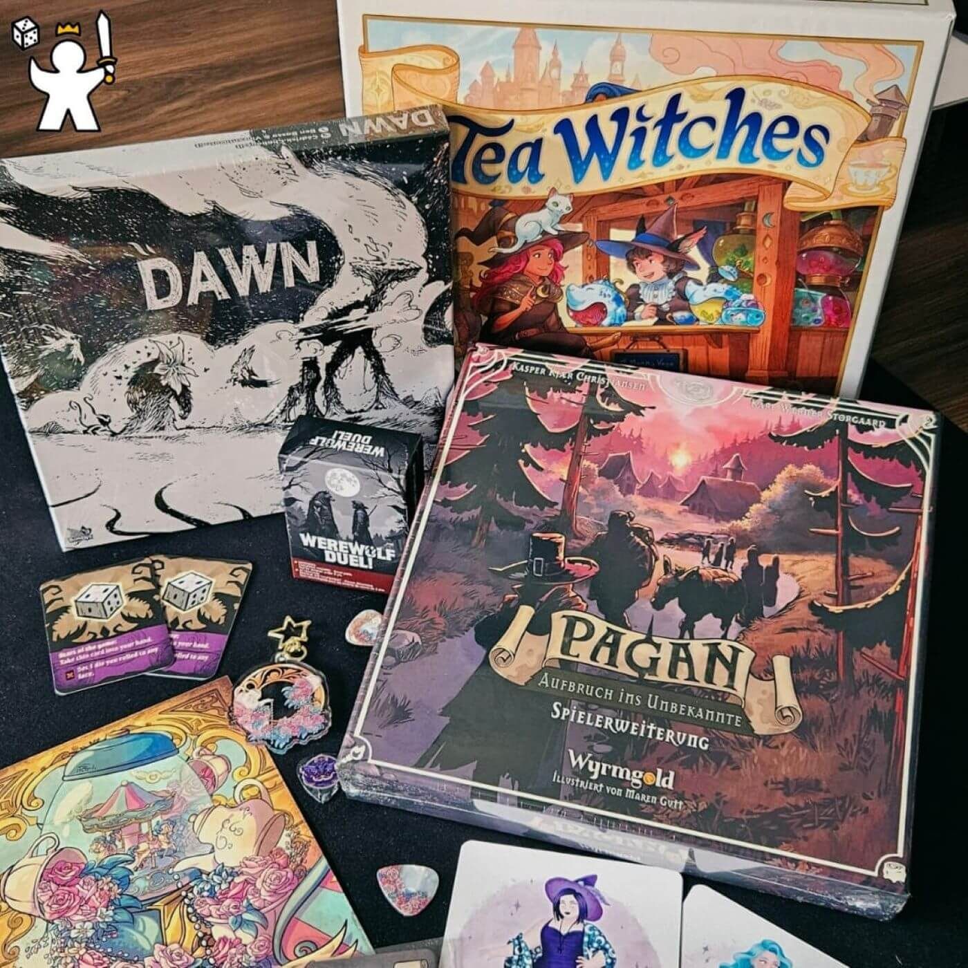 Max Ausbeute von der SPIEL 2025 – Tea Witches | Werewolf: Duel! | Don't Starve: The Board Game – Folge 108