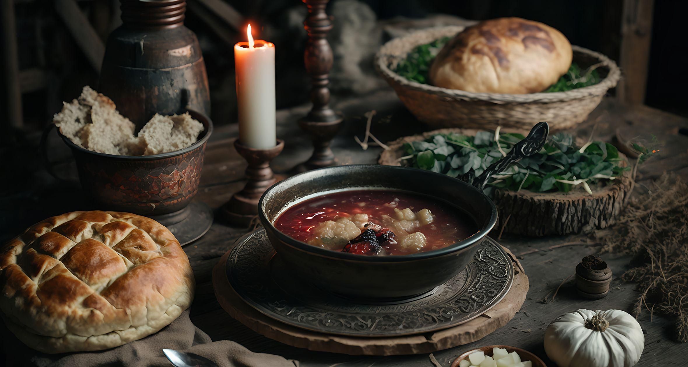 Medieval cuisine: a journey through taste and health