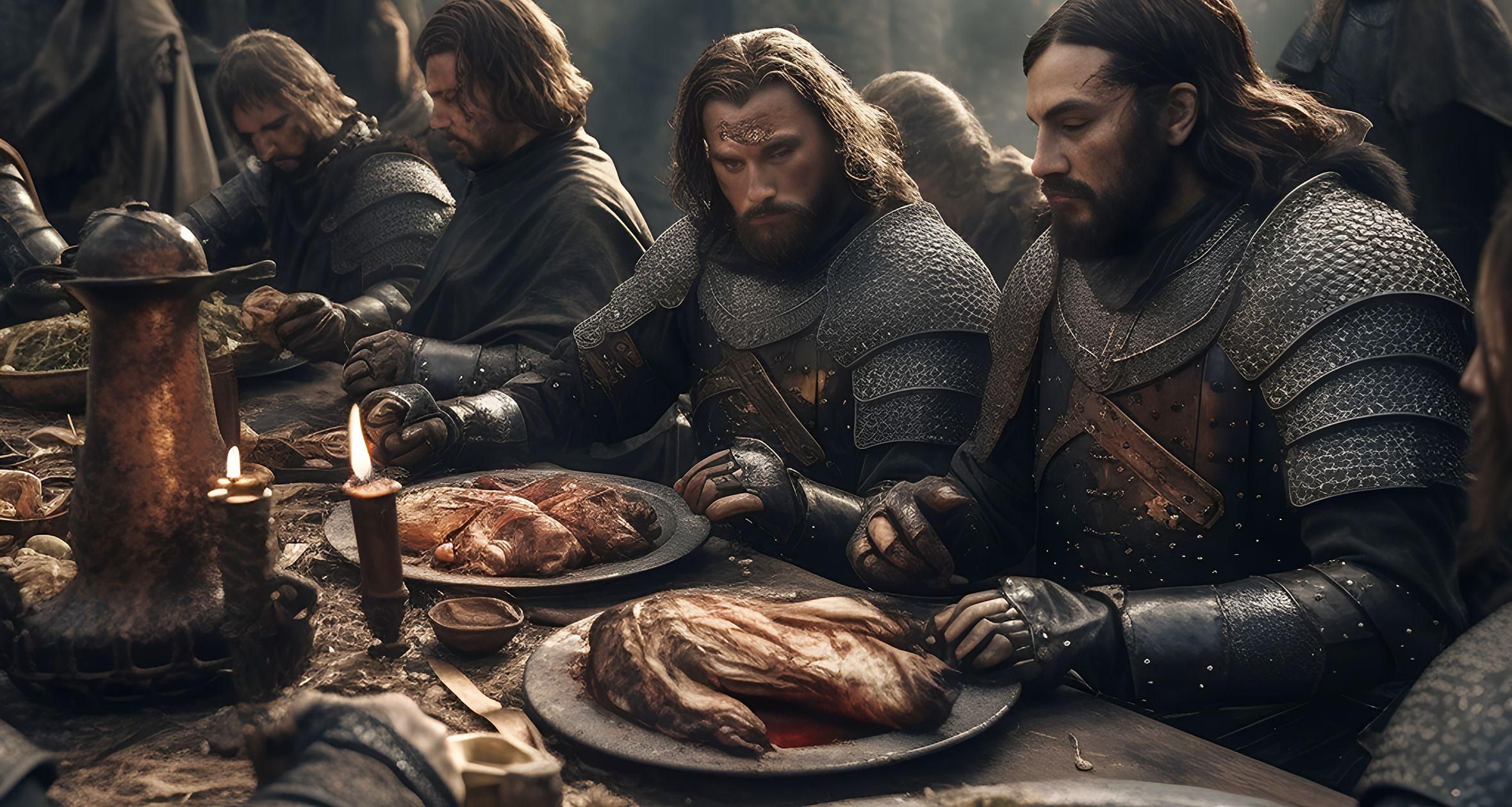 Medieval cuisine: What did a knight's servants eat?