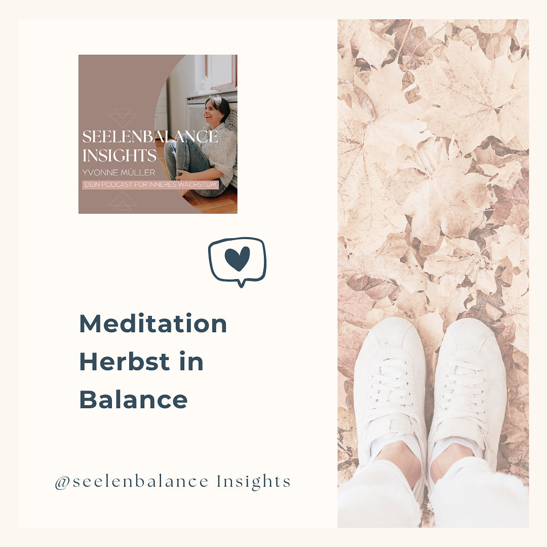Meditation Herbst in Balance