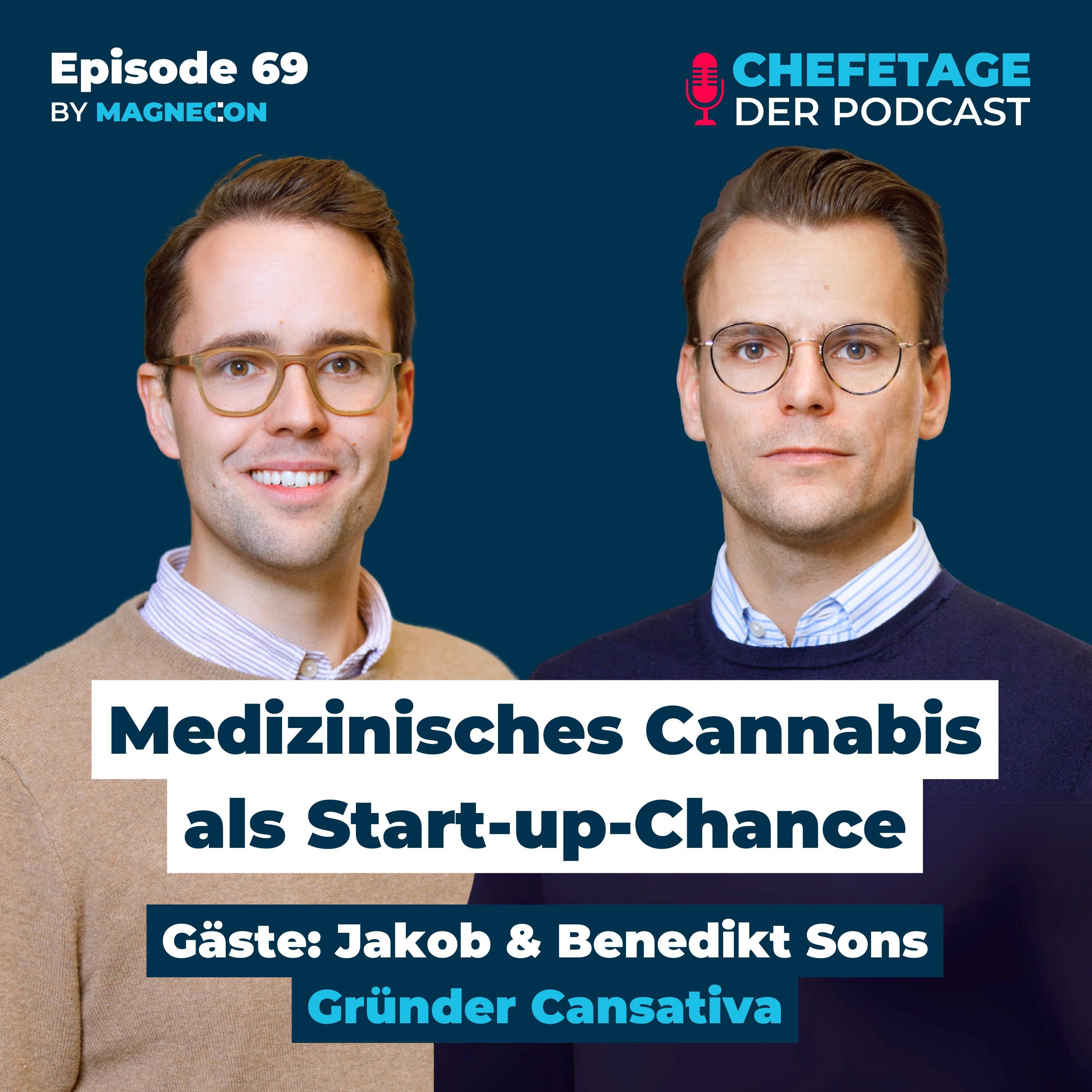 Medizinisches Cannabis als Start-up-Chance: Jakob & Benedikt Sons, Cansativa - 69