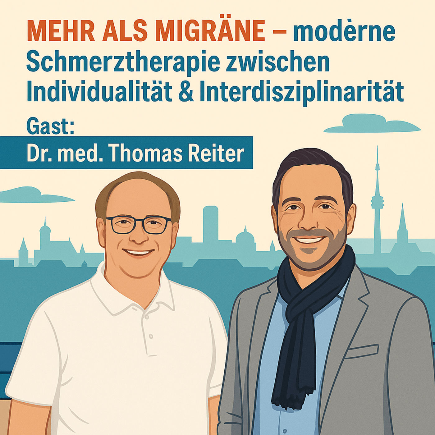 Mehr als Migräne – moderne Schmerztherapie zwischen Individualität & Interdisziplinarität Gast: Dr. med. Reiter / Teil1