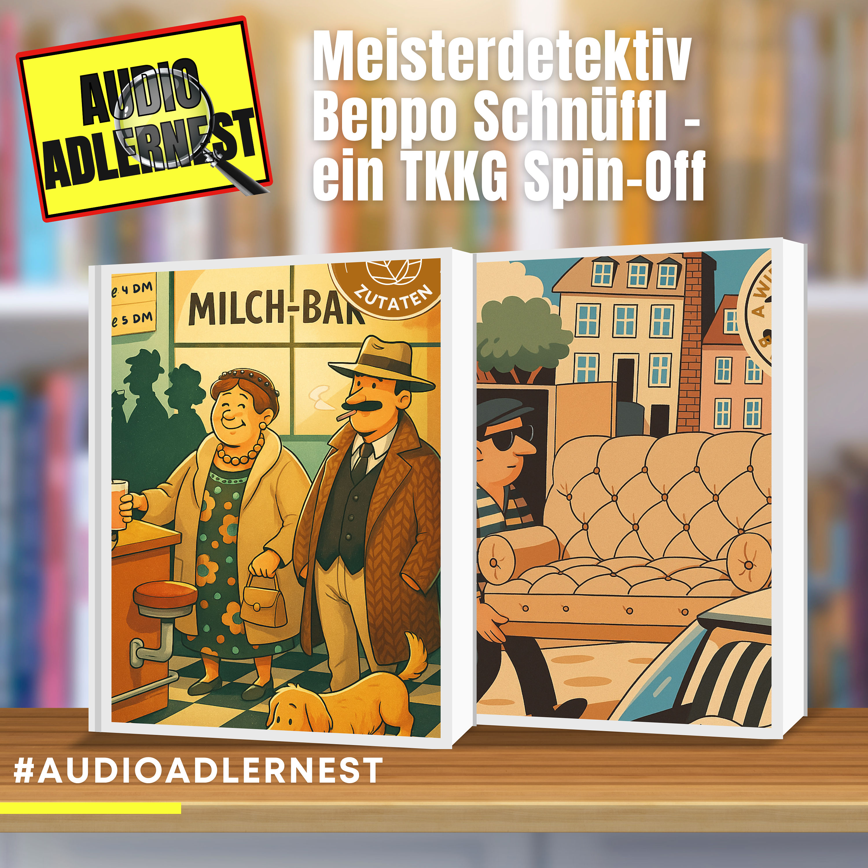 Meisterdetektiv Beppo Schnüffl - Ein TKKG Spin-Off - Audio Adlernest (#087)