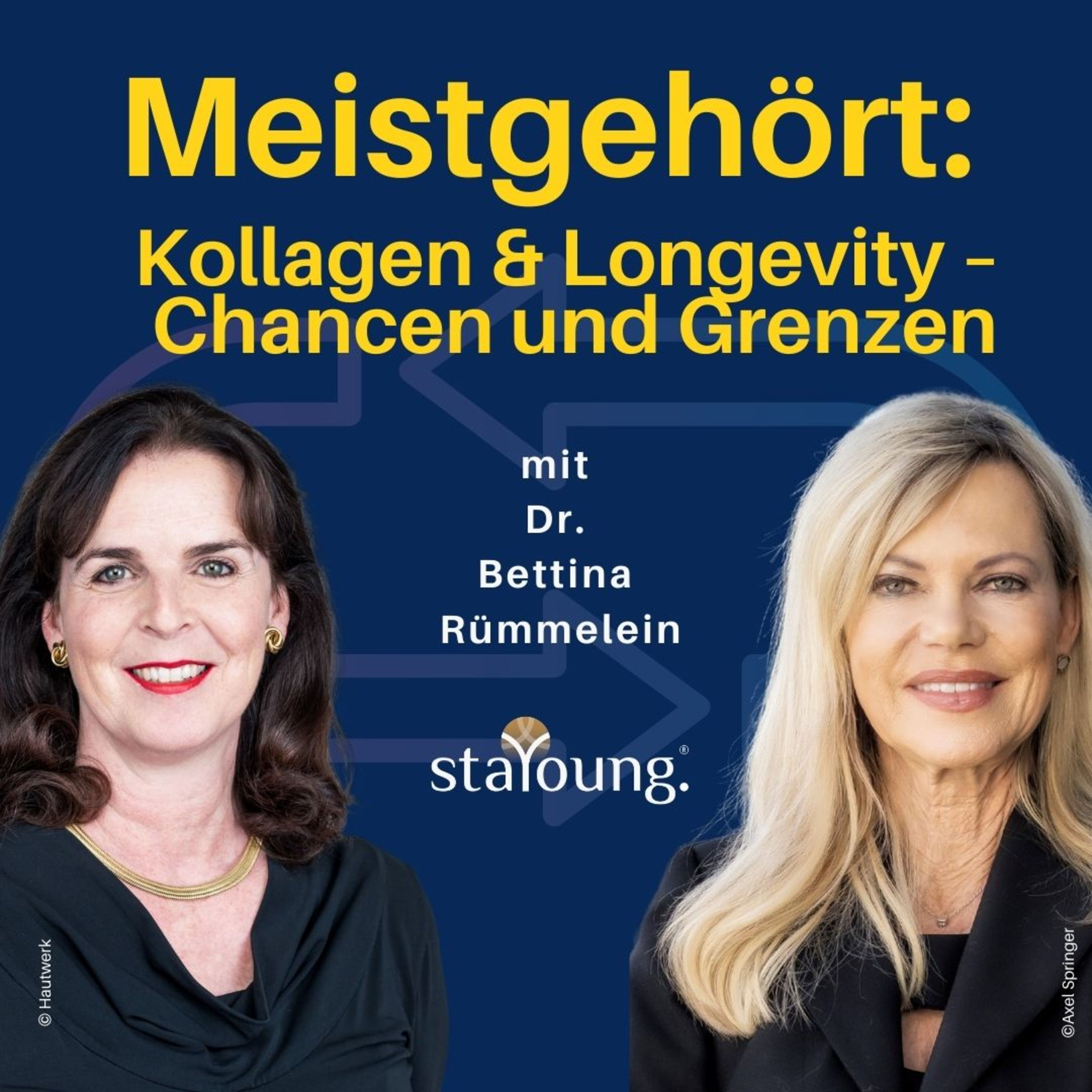 Meistgehört: Mega-Trend Kollagen – Was wirkt wirklich? Dr. Bettina Rümmelein & Nina Ruge