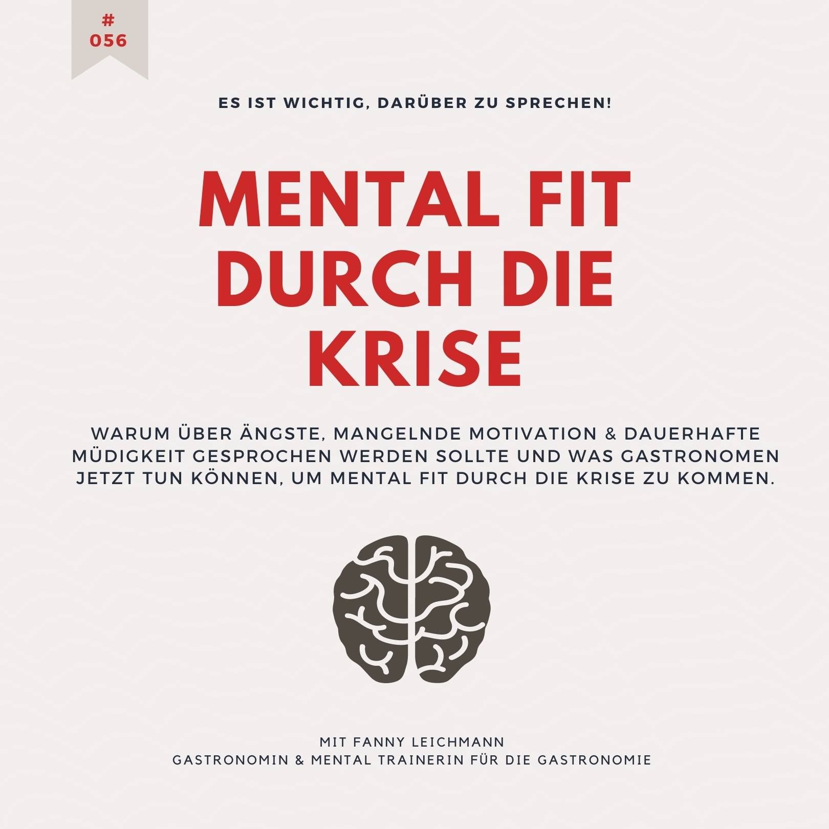 Mental fit durch die Krise: was Gastronomen tun können, um besser mit der Belastung durch Corona umzugehen