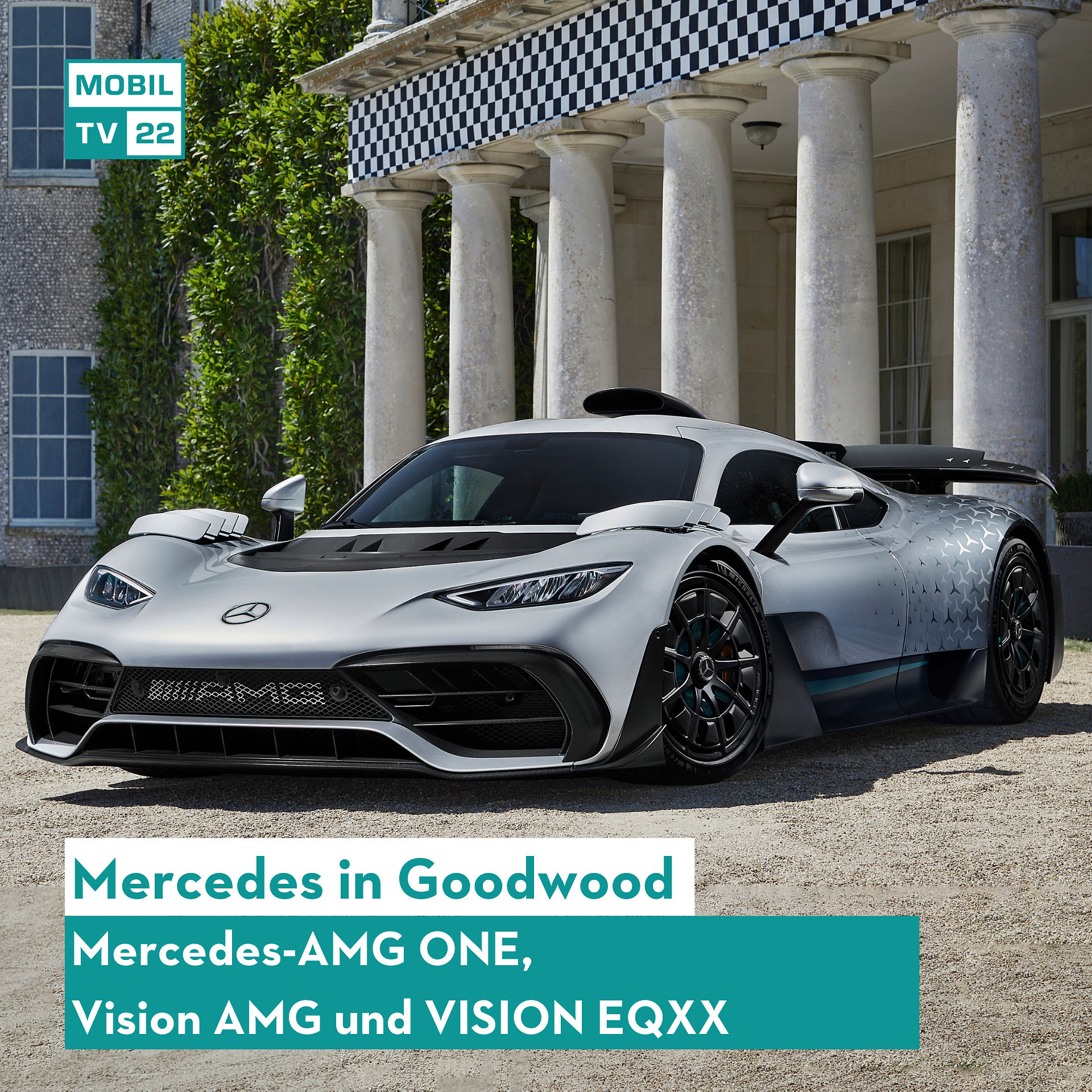 Mercedes-AMG ONE, Vision AMG und VISION EQXX beim Goodwood Festival of Speed