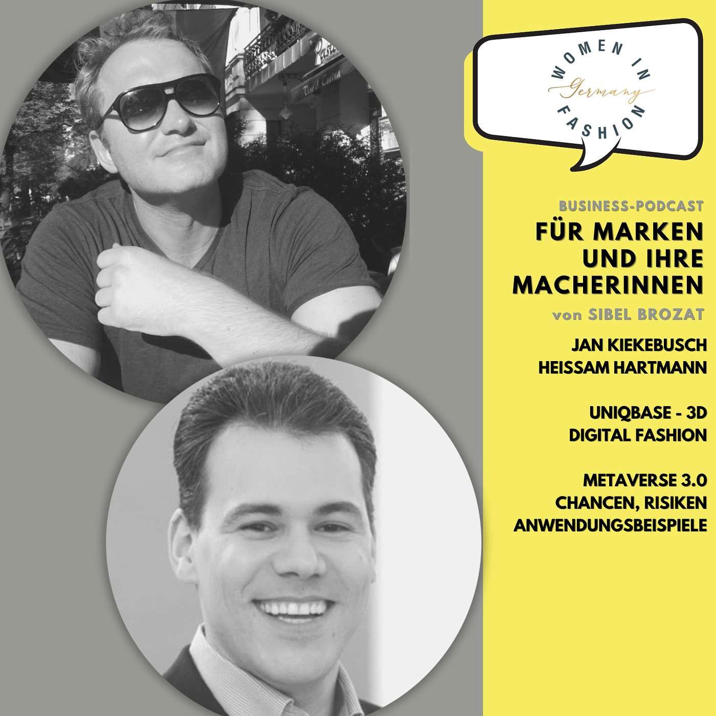 Metaverse 3.0 - Chancen, Risiken, Anwendungsbeispiele. Jan Kiekebusch und Heissam Hartmann, Uniqbase 3D Digital Fashion