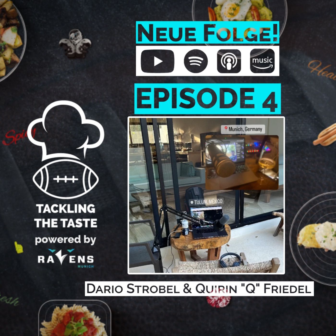 Mexiko Episode - TACKLING THE TASTE Folge 4 mit Dario & Q