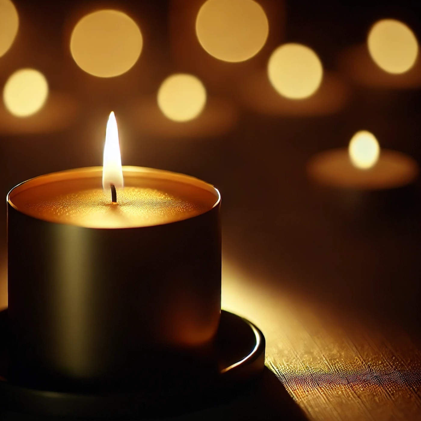 (ohne Musik) Mi, 22.10. Entspannt einschlafen - Flamme der Ruhe