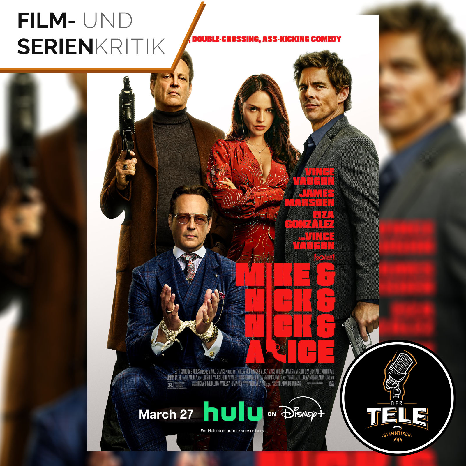 Mike & Nick & Nick & Alice (Disney+) | Verschenkt Disney einen potenziellen Komödien-Hit oder gibt es Streaming-Stuff von der Stange?