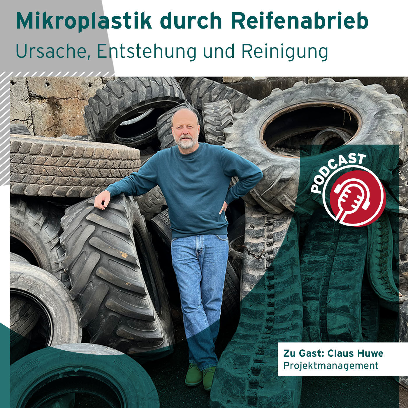 Mikroplastik durch Reifenabrieb - Ursache, Entstehung und Reinigung