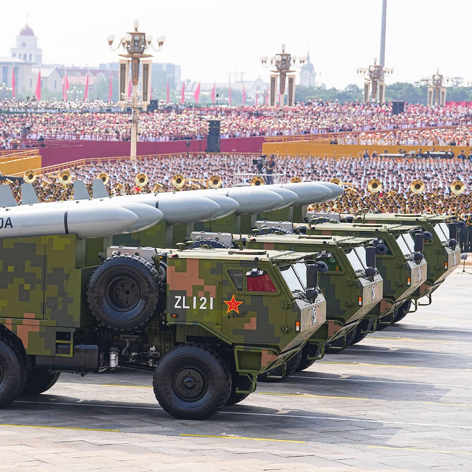 Militärparade in China: Auch der Ukraine-Krieg ist ein Thema