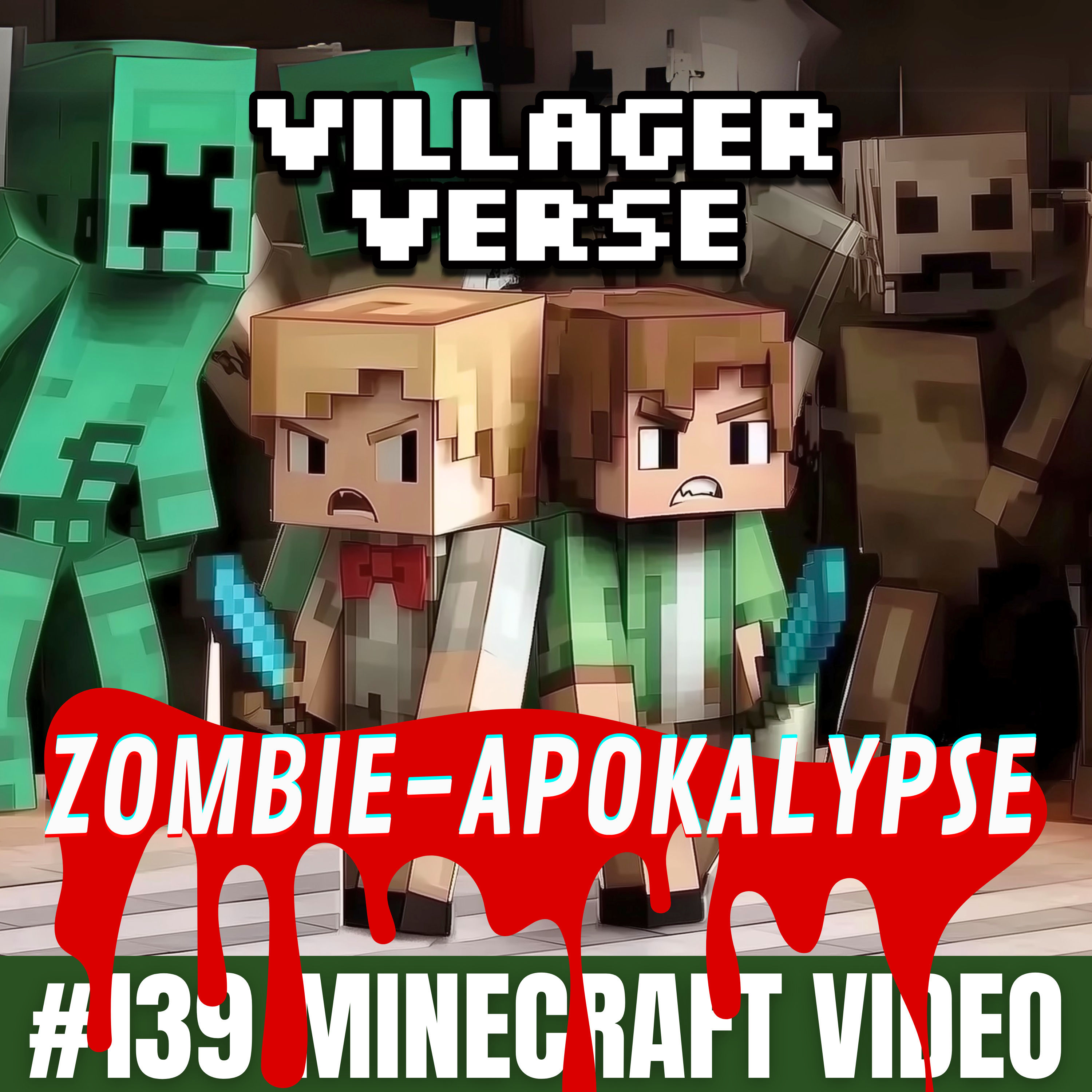Minecraft Zombie-Apokalypse zerstört VillagerVerse! 🧟‍♂️ #139