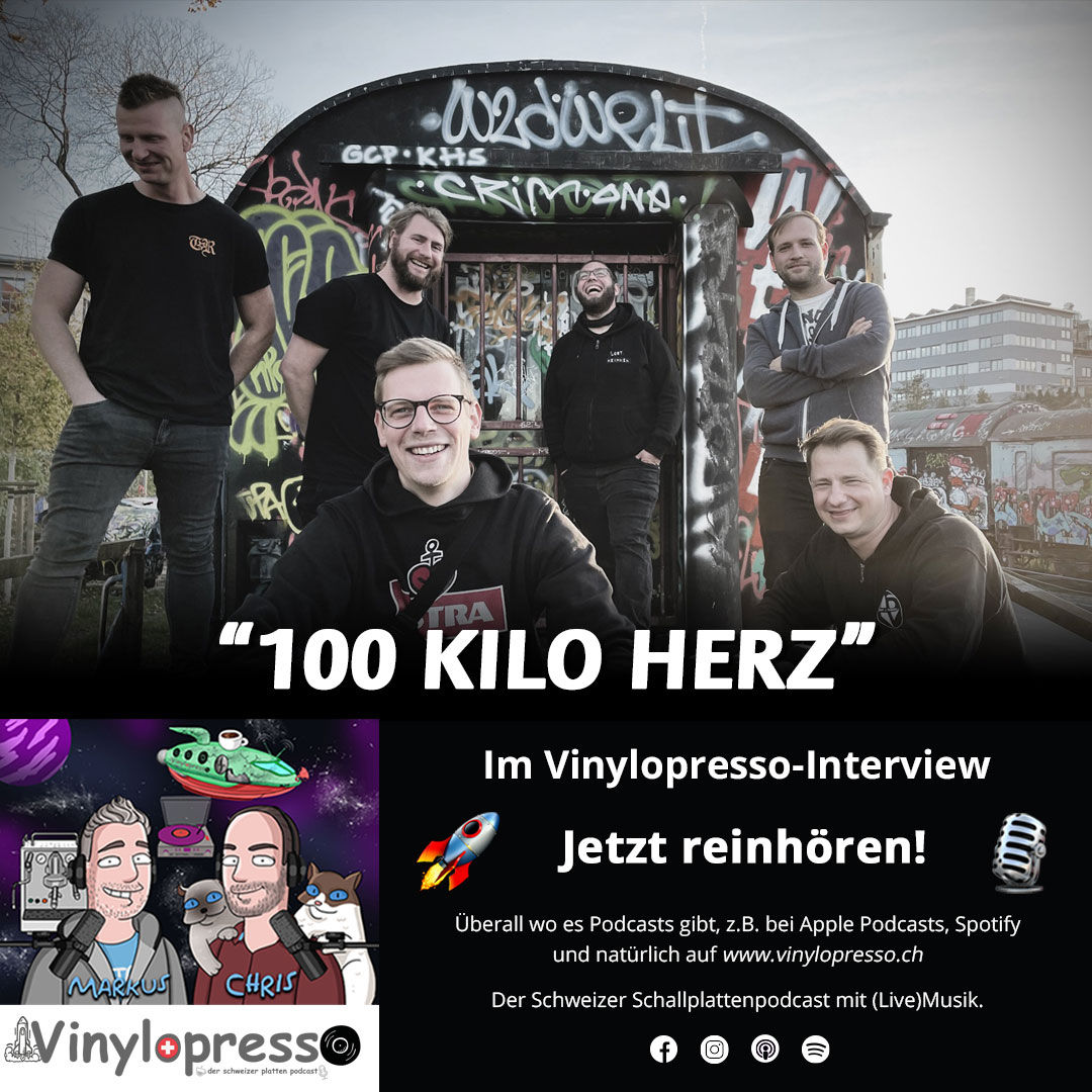 Mit 100 KILO HERZ auf der elektromagnetischen Frequenz zum Plattenladen Rock Steady 70's