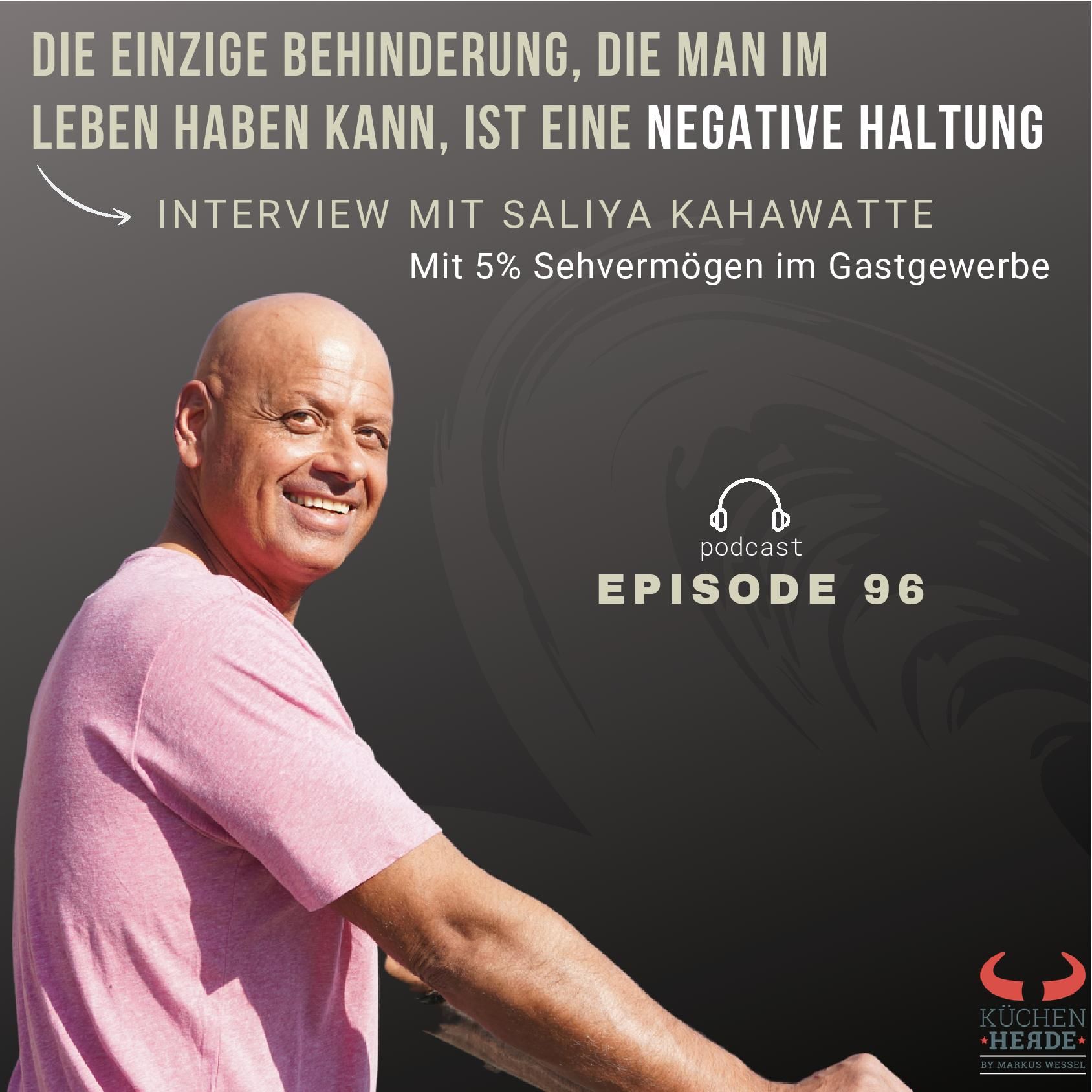 | Mit 5% Sehvermögen im Gastgewerbe – Interview mit Saliya Kahawatte