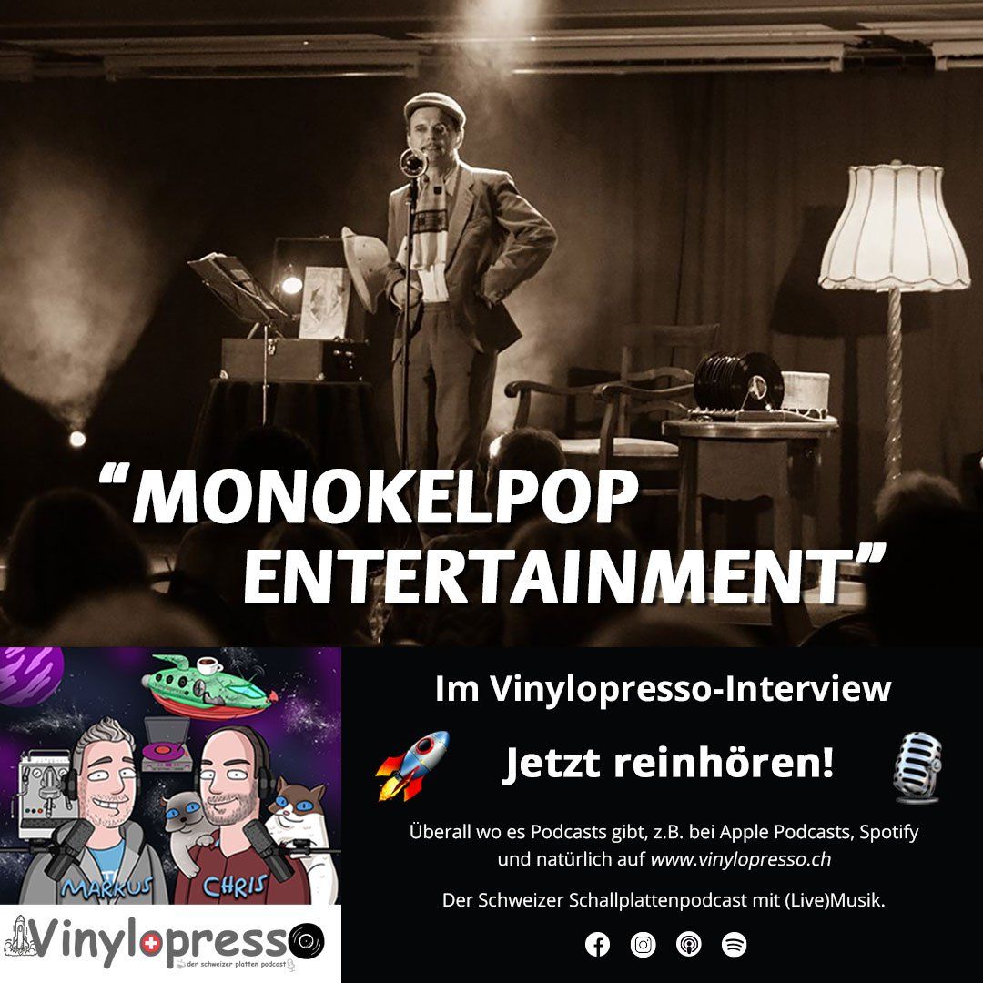 Mit Andi Meisfeld durch den Grammophontrichter in die 1920er Jahre zu Monokelpop Entertainment nach Berlin
