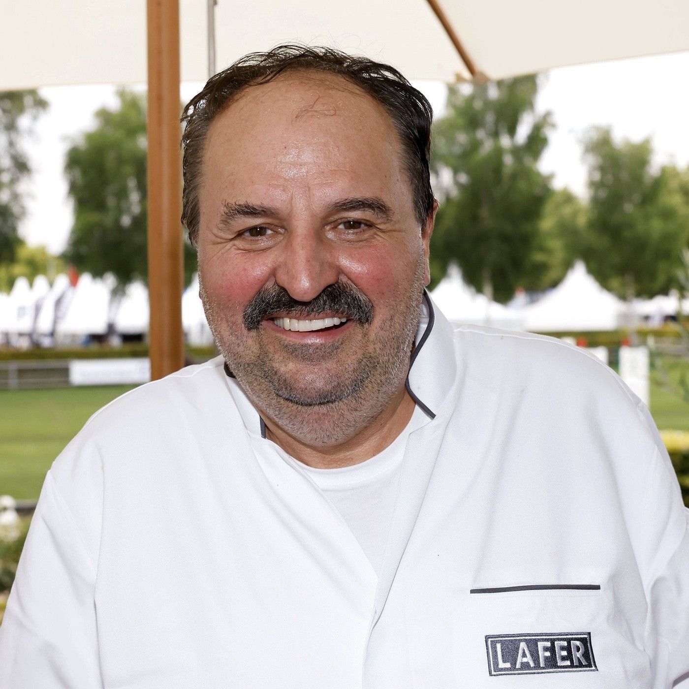 mit dem Fernsehkoch Johann Lafer