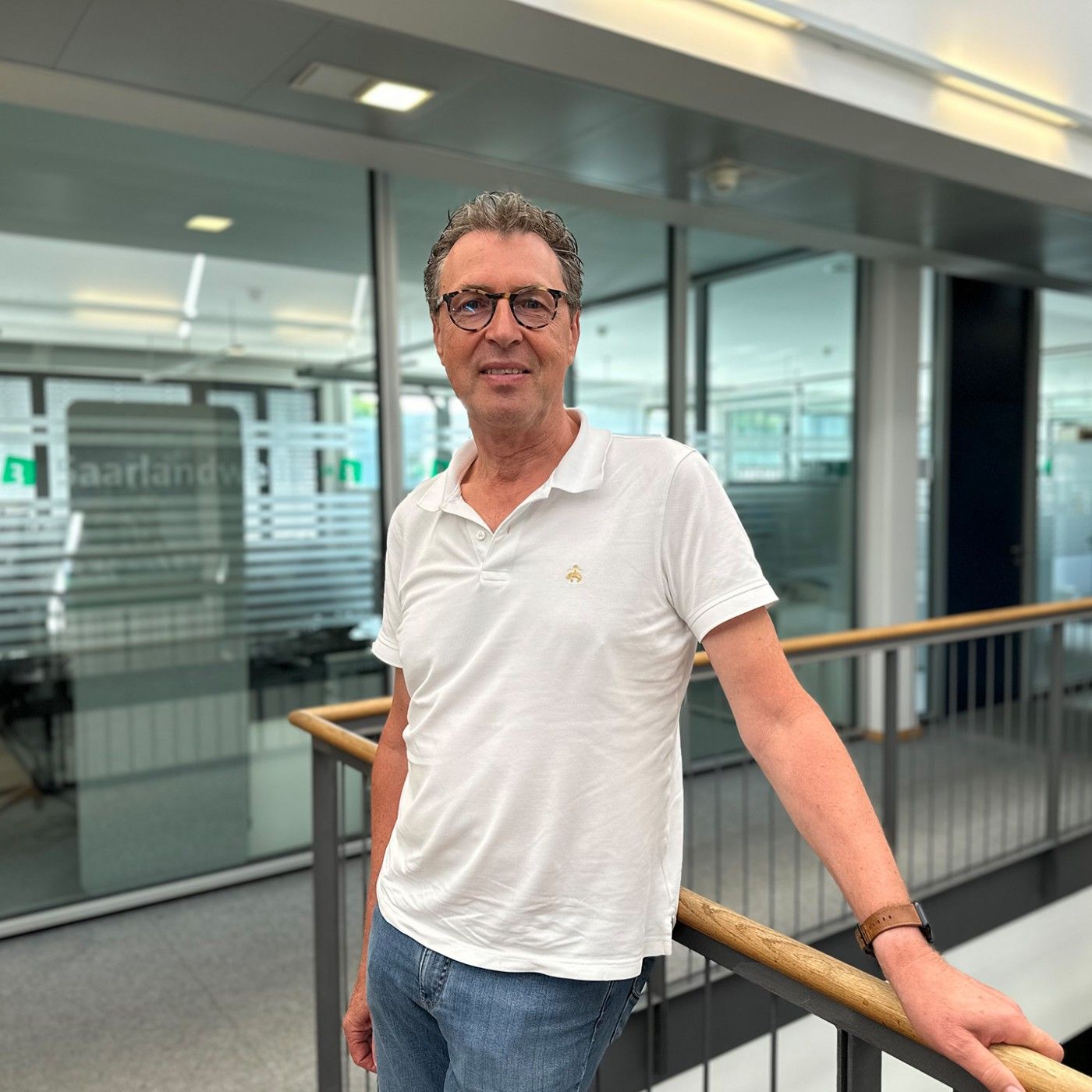 Mit dem Journalisten, Autor und USA-Experten Arthur Landwehr