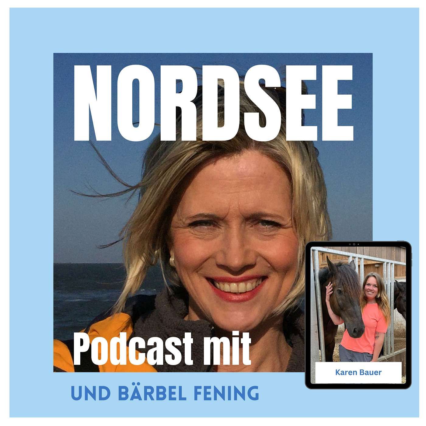 Mit dem Pferdetaxi über die autofreie Insel Juist mit Karen Bauer