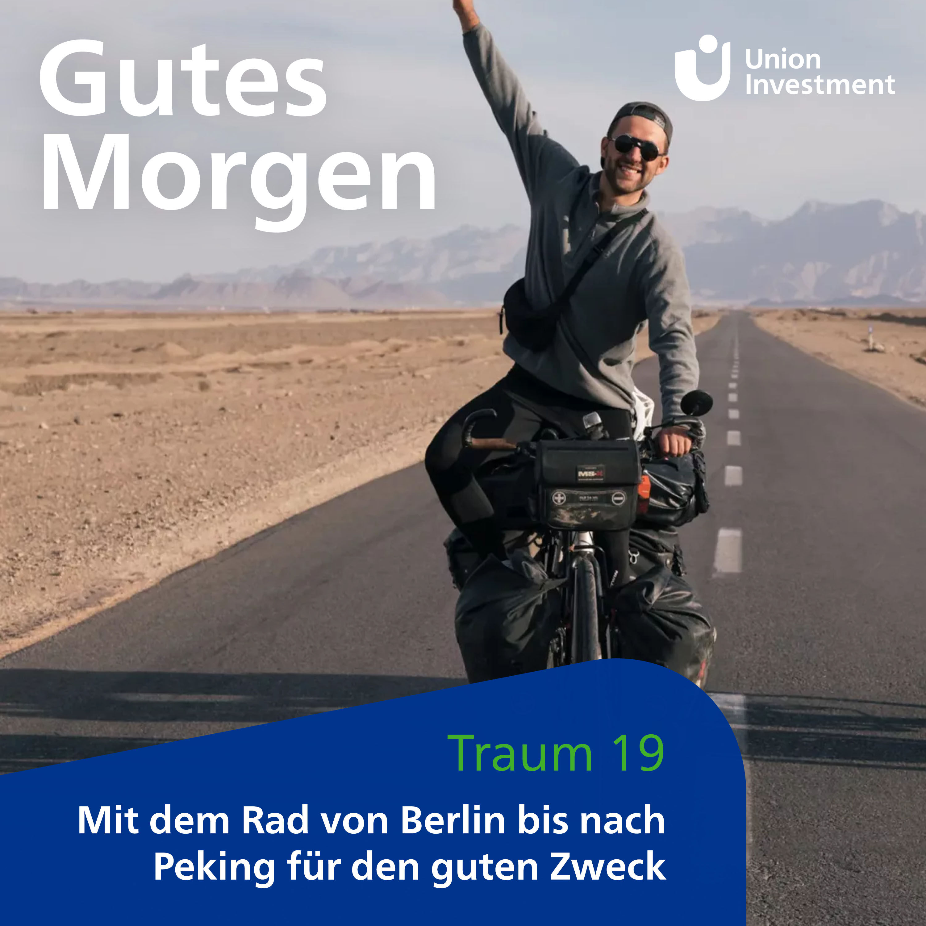 Mit dem Rad von Berlin bis nach Peking für den guten Zweck – das ist der Traum von Nono Konopka