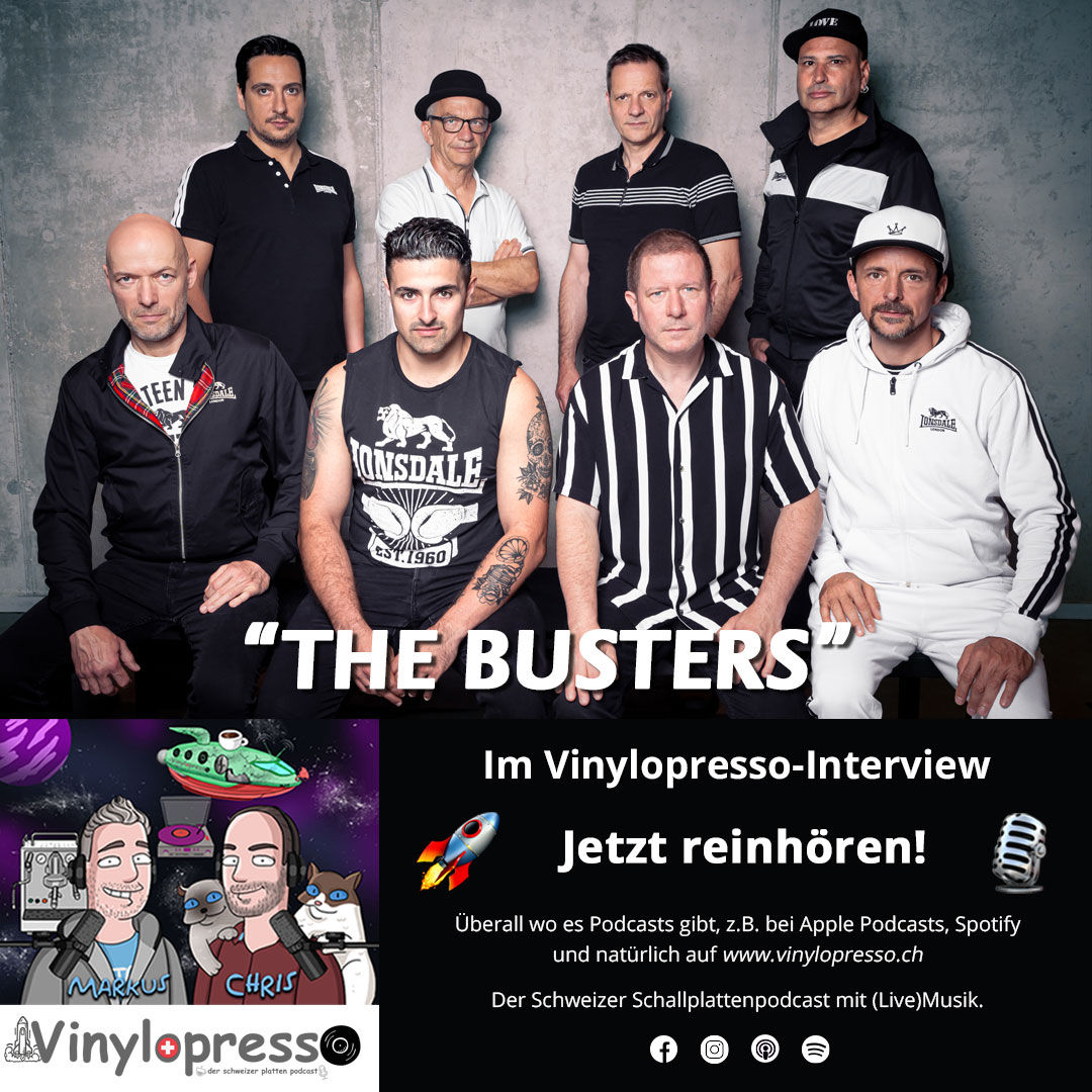 Mit dem Single-Puck auf der dritten Ska-Welle zu THE BUSTERS