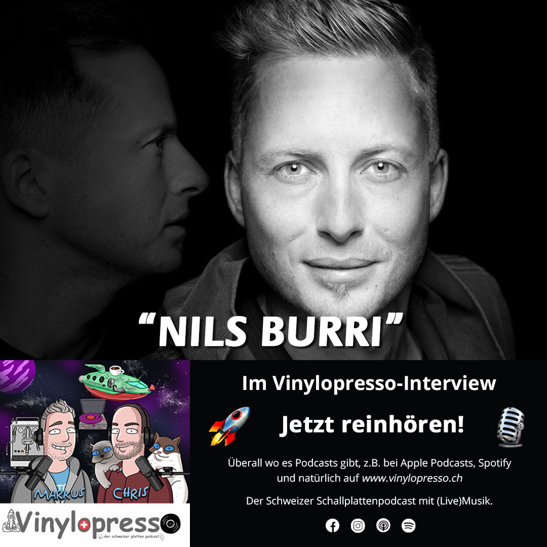 Mit dem vinylen Puck durchs Eishockeystadion zu Nils Burri