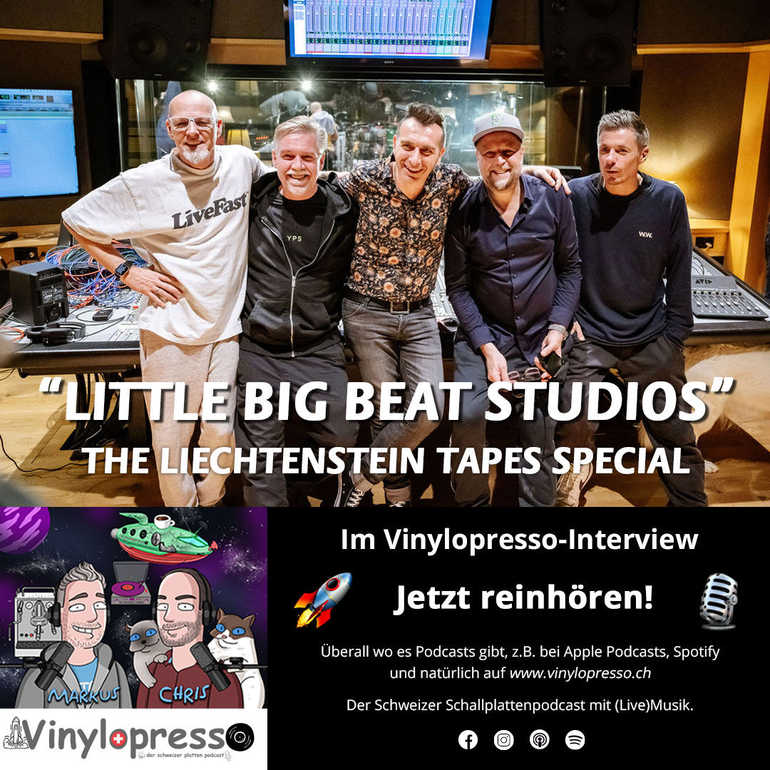 Mit den Fantastischen Vier und den Liechtenstein Tapes in die Little Big Beat Studios