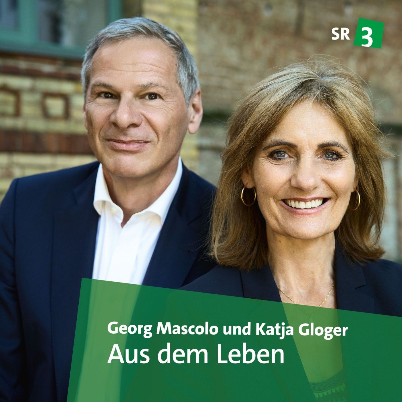 mit den Journalisten Katja Gloger und Georg Mascolo