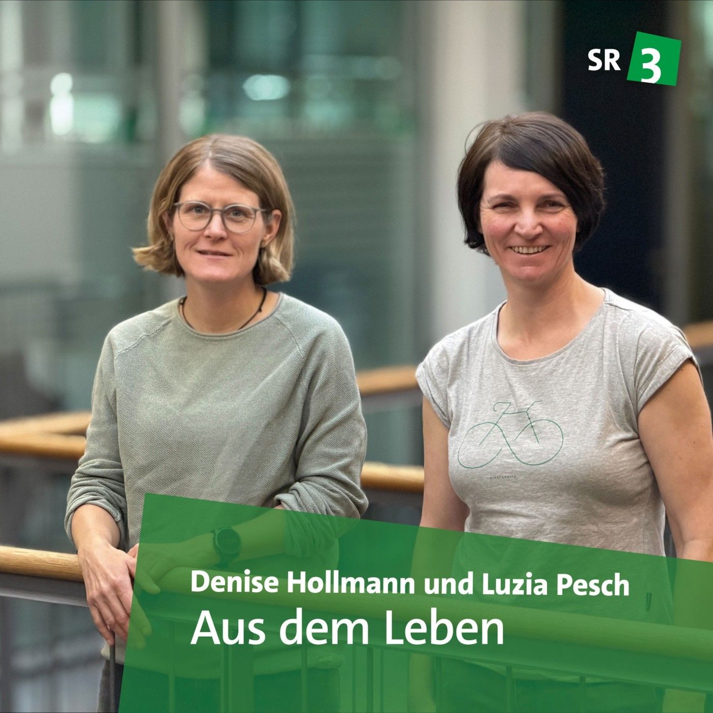 mit den Radreisenden Denise Hollmann und Luzia Pesch