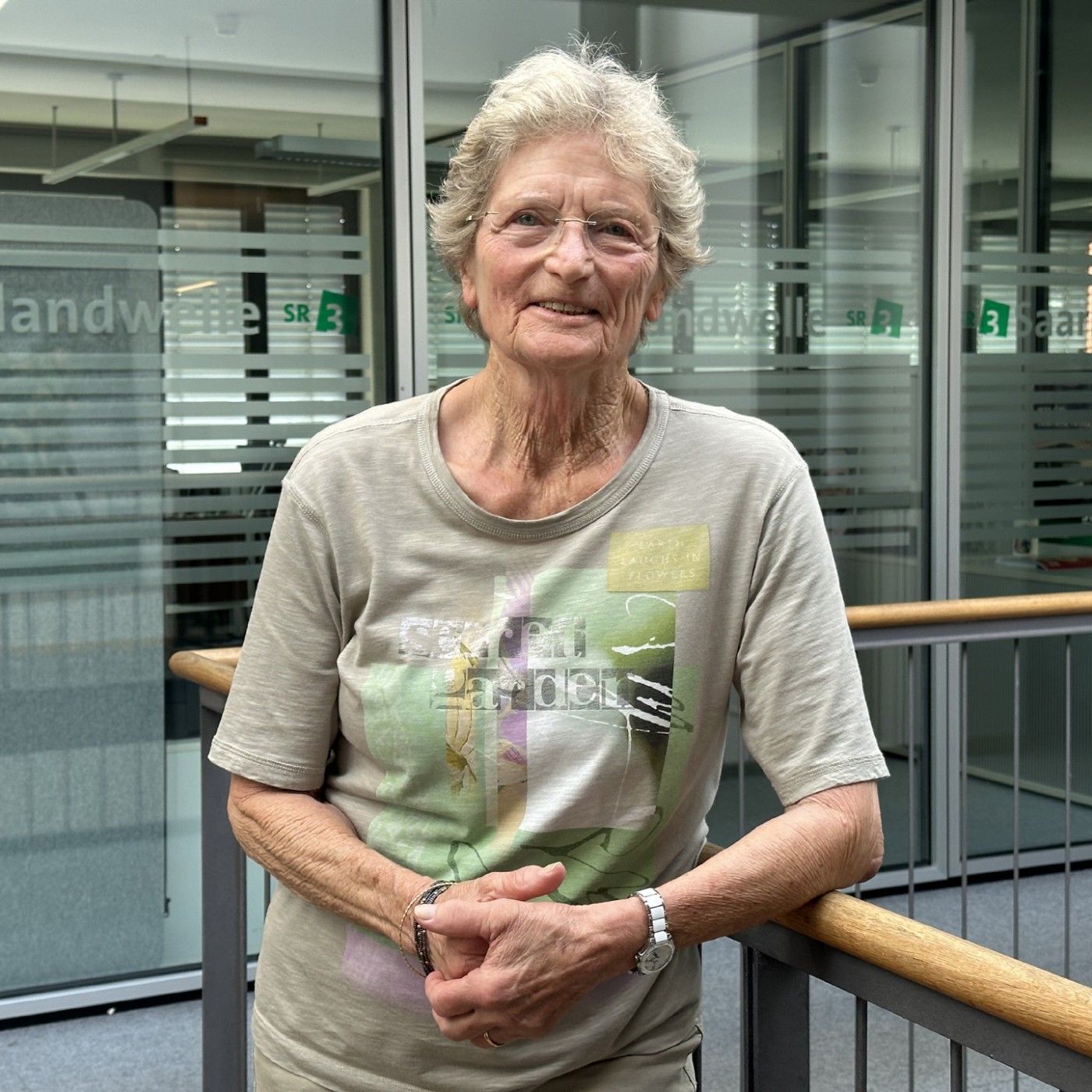 mit der ehemaligen Olympionikin und Weitspringerin Helga Bühler-Hoffmann