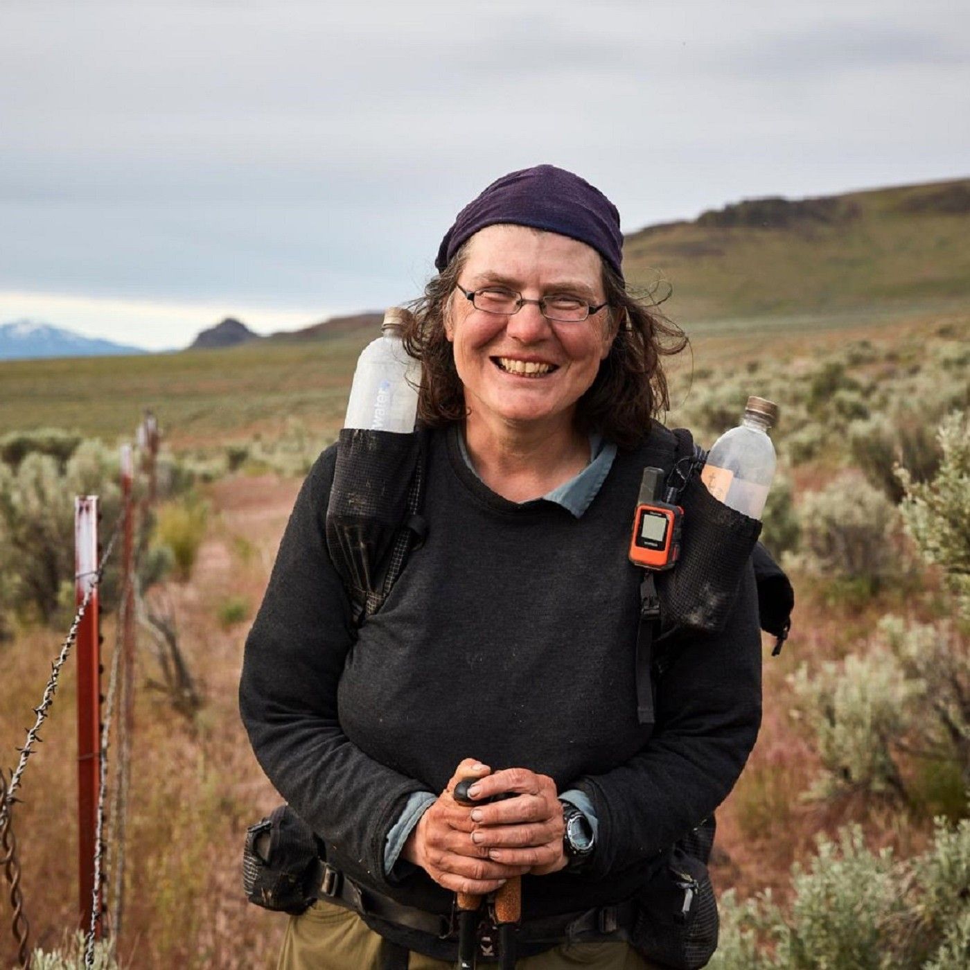 Mit der Langstreckenwanderin Christine Thürmer