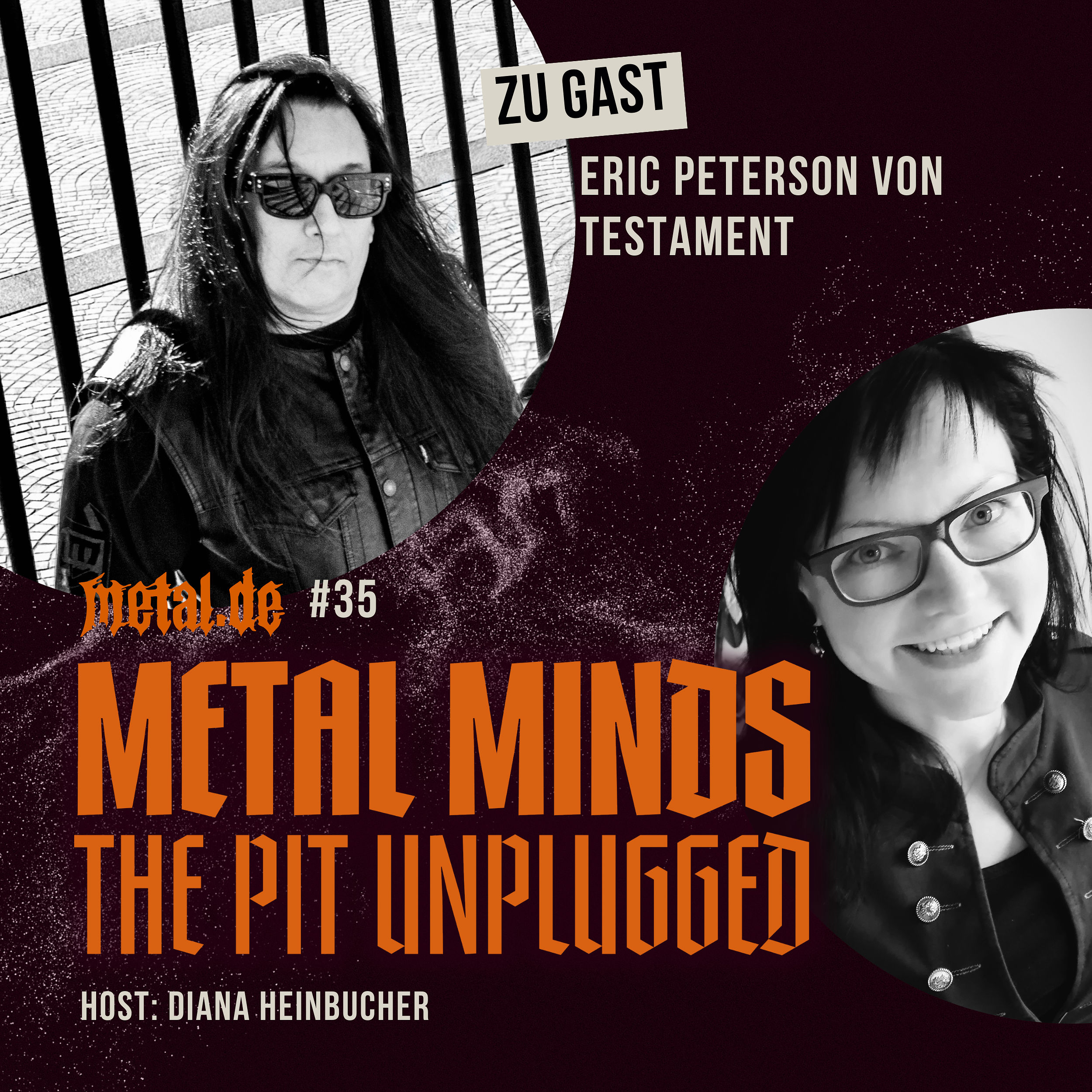 mit Eric Peterson von TESTAMENT