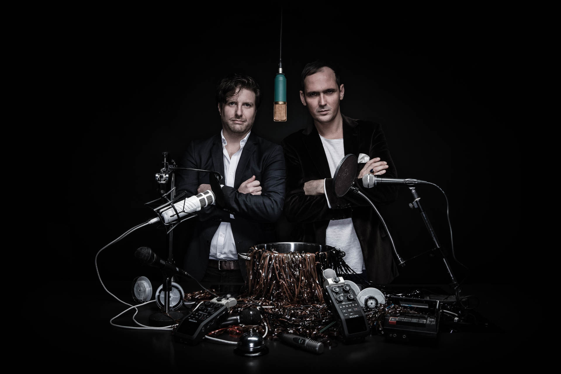 Mit Weinpäpstin Chandra Kurt und Weinakademiker Carsten Fuss im Gewölbekeller