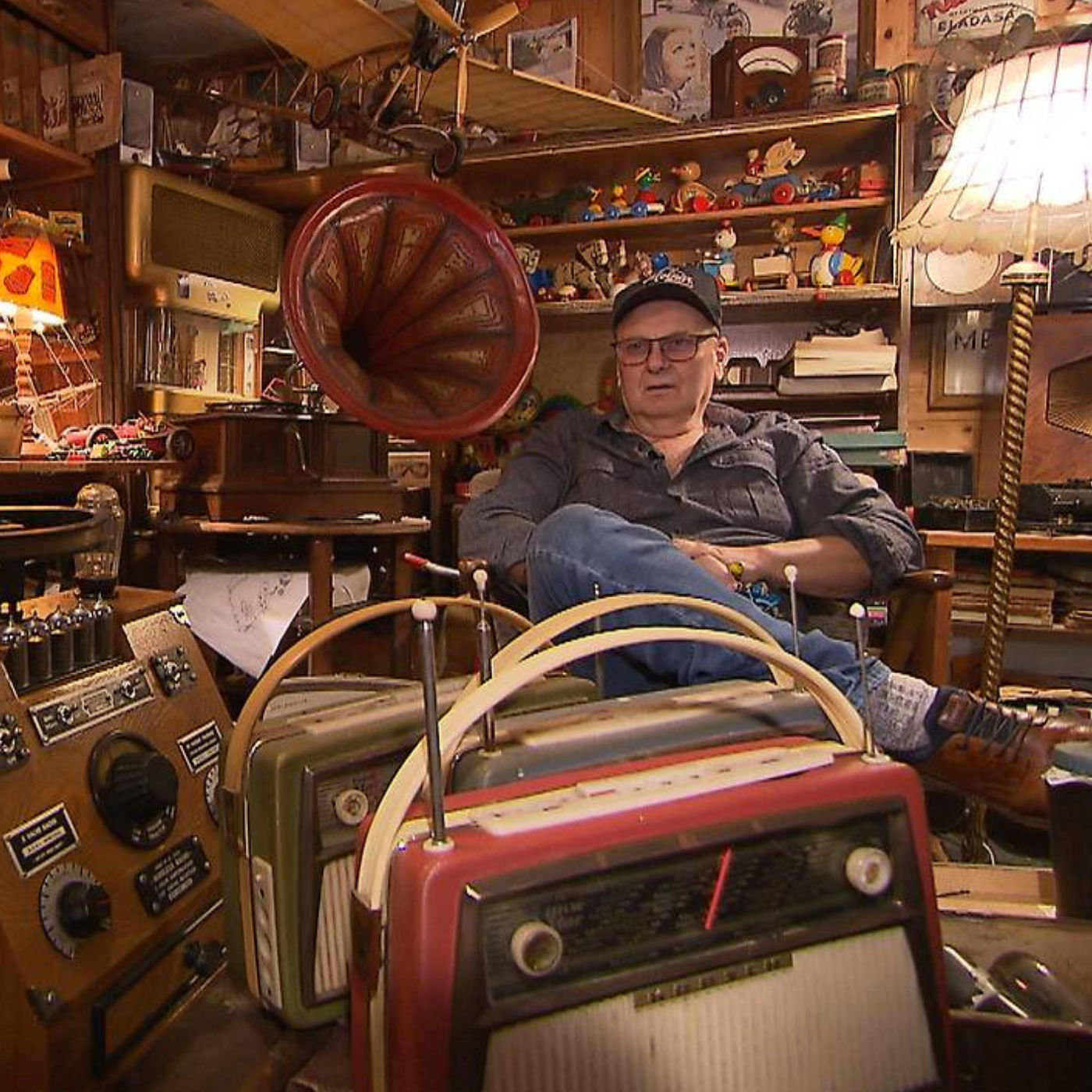 Molnár Benedek régiséggyűjtő Pinkafőn