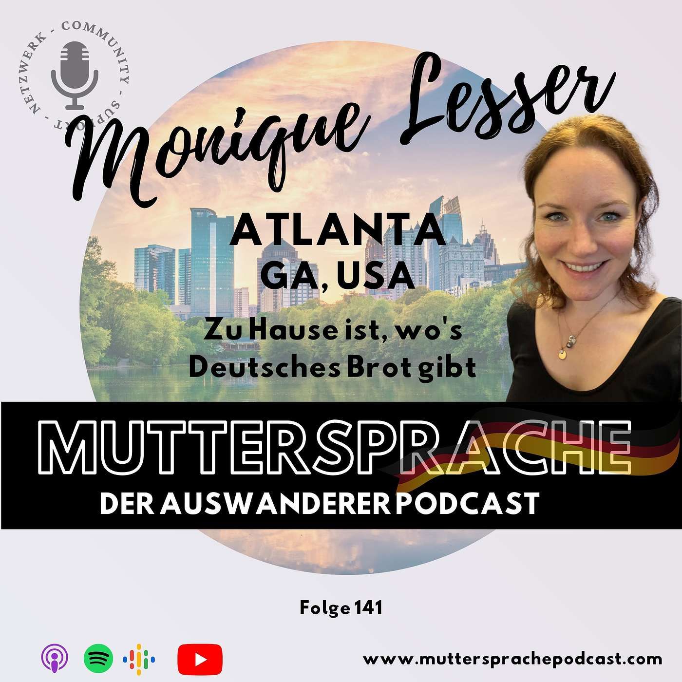 MONIQUE LESSER: Zuhause ist, wo's Deutsches Brot gibt - ATLANTA, GA, USA