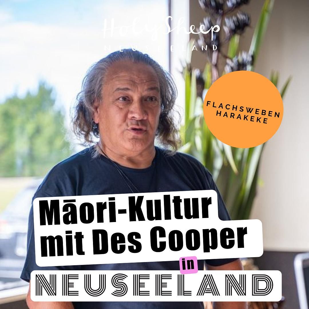 Māori-Kultur: Flachsweben (Harakeke) + Meeting-Kultur