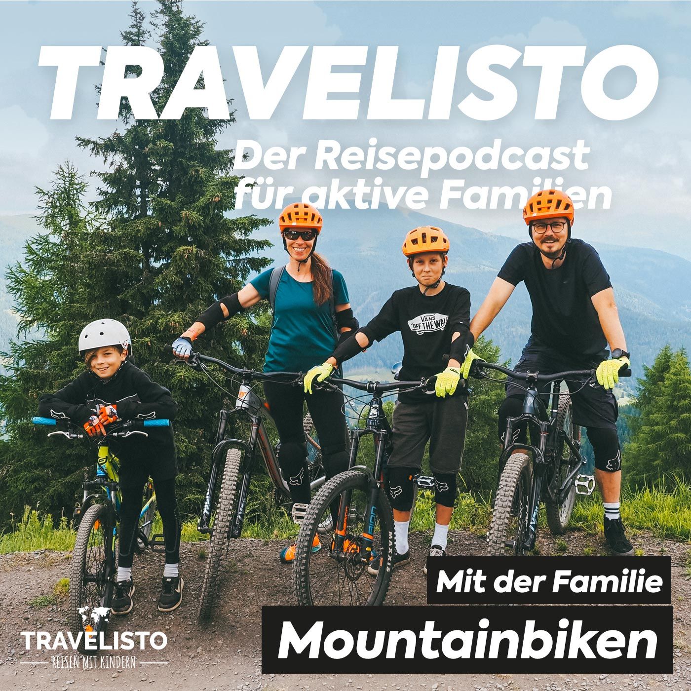 Mountainbiken mit der Familie in Österreich