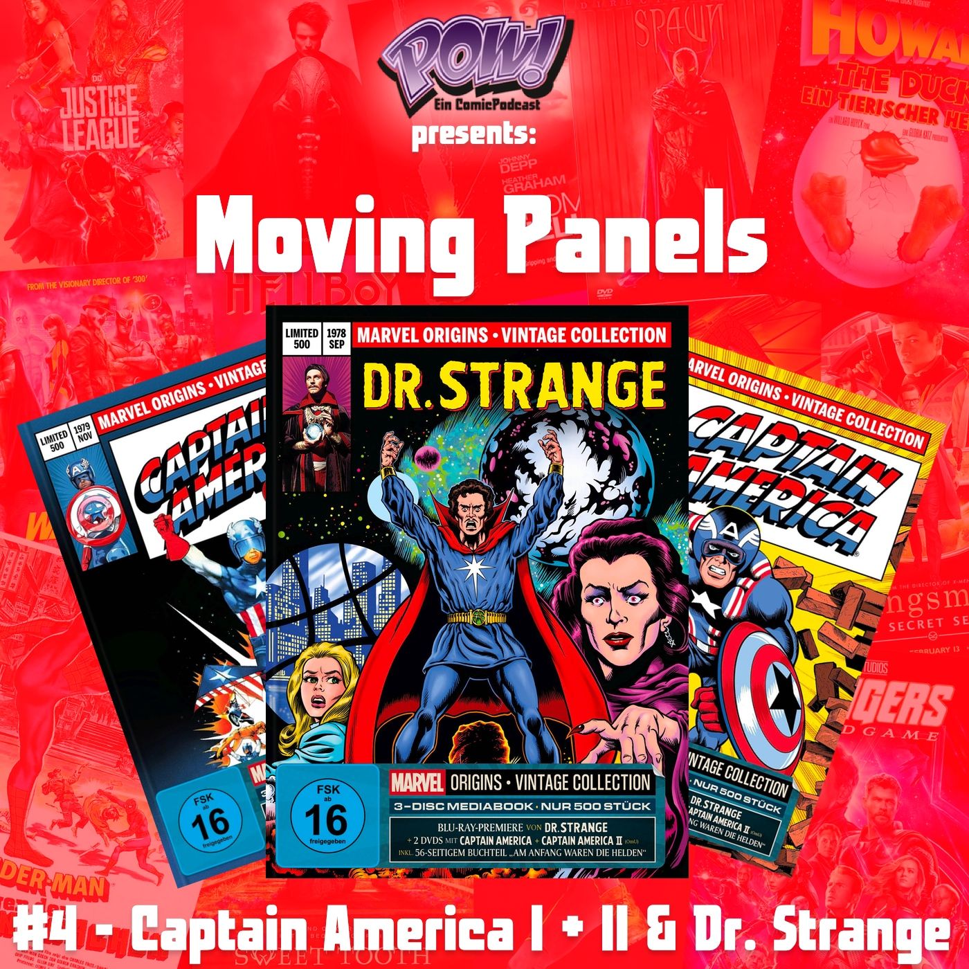 Moving Panels #4 - Captain America I + II & Dr. Strange