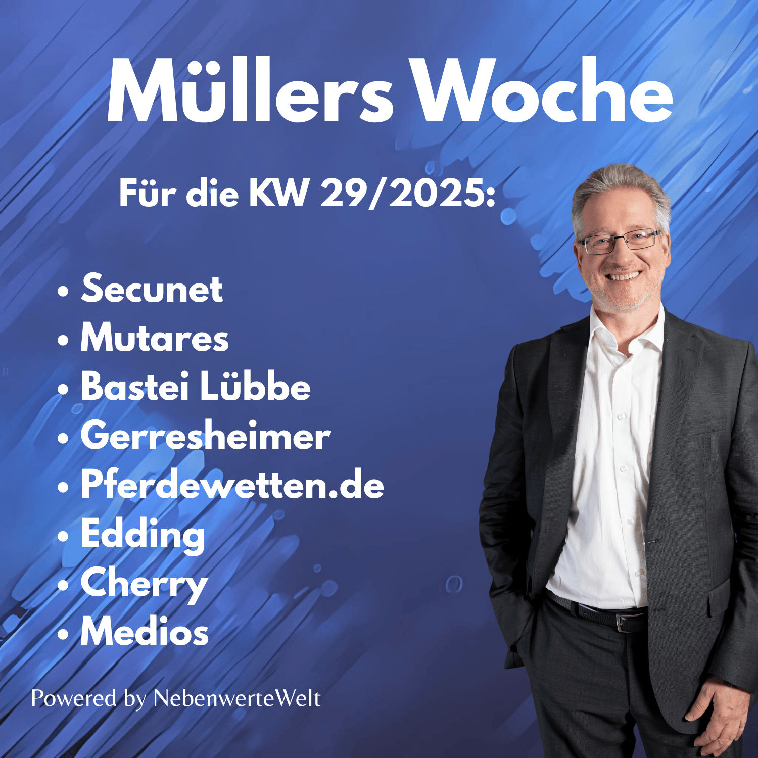 Müllers Woche - Köpfe. Kurse. Kontraste - KW 29/25