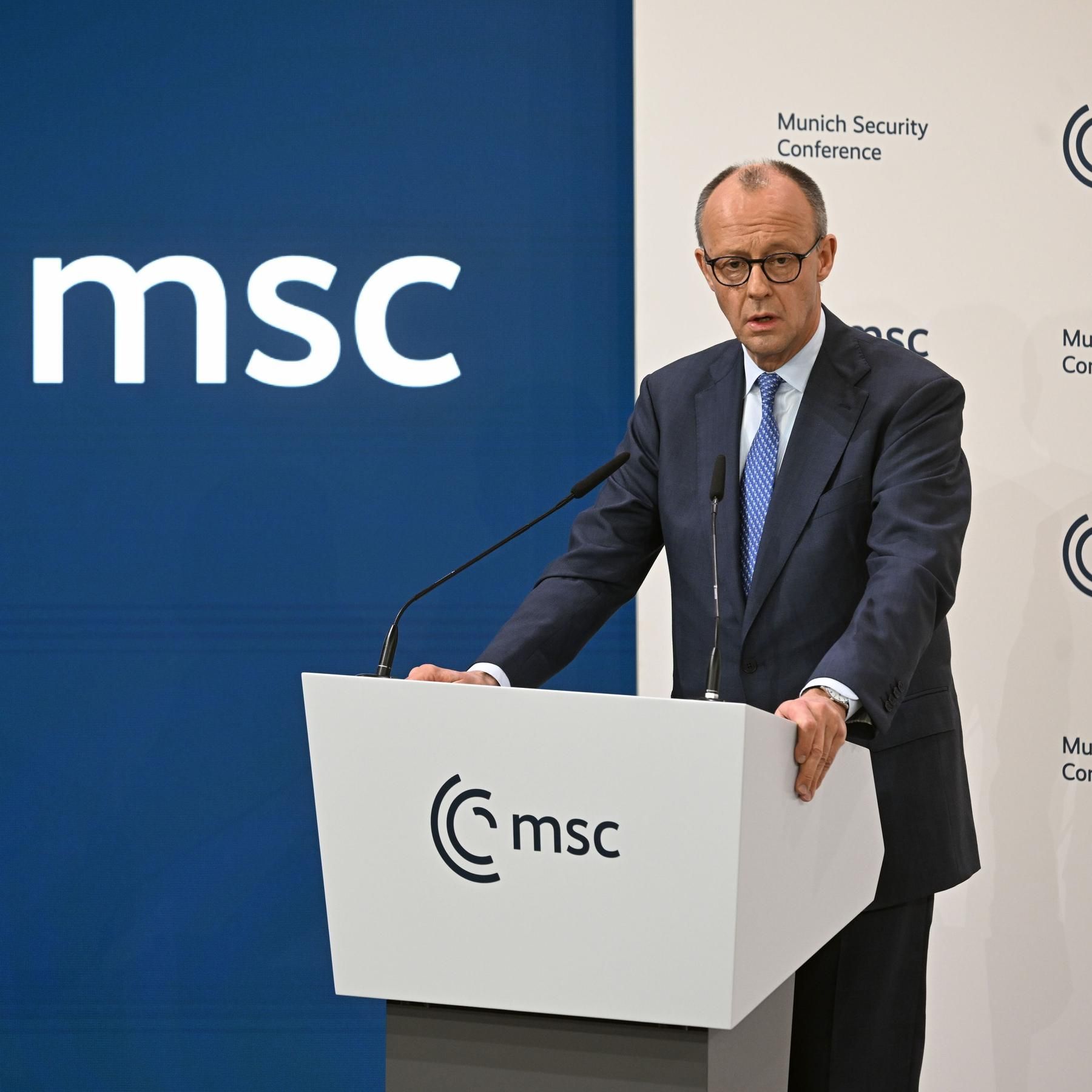 Münchener Sicherheitskonferenz beginnt mit Merz-Rede