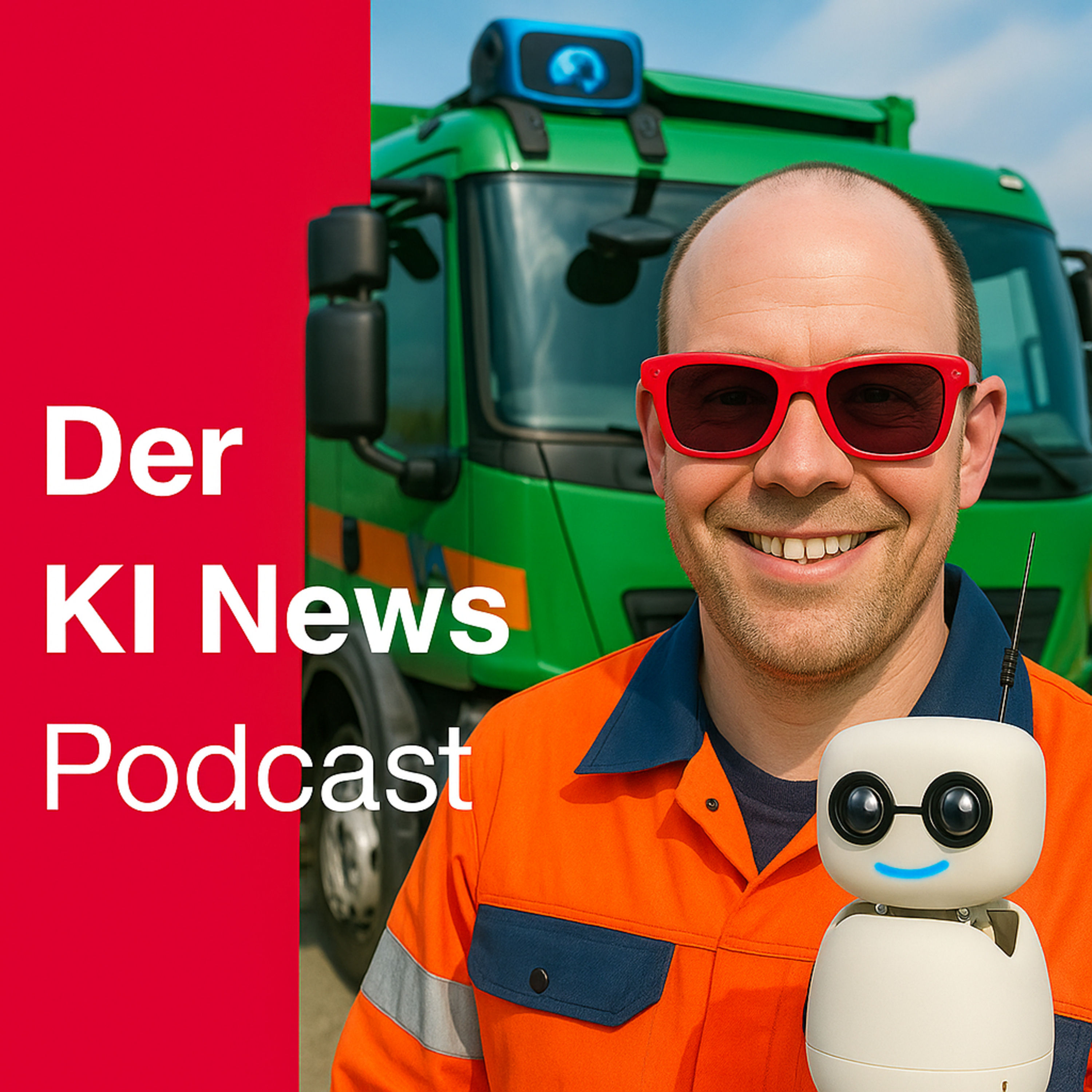 Münster: KI in der Biotonne | Perplexity KI Browser Comet | OpenAI KI Browser & Open Weight Modell | Android Smartwatch mit Gemini | Google Firebase Studio KI Update | Grok 4 | Huggins Face Roboter