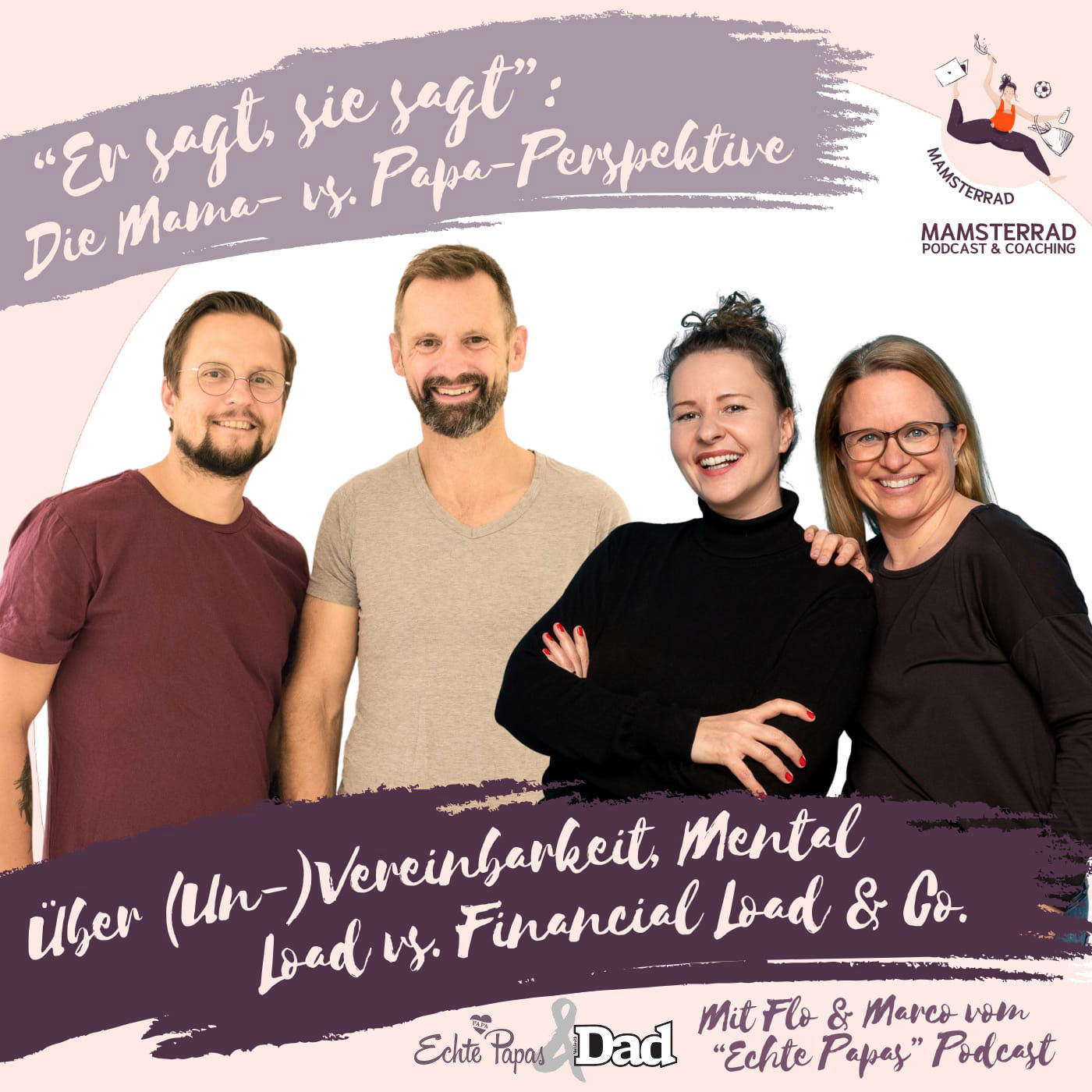 „Mütter und Väter sprechen viele Themen viel zu spät an“: Imke Dohmen und Judith Möhlenhof vom „Mamsterrad"