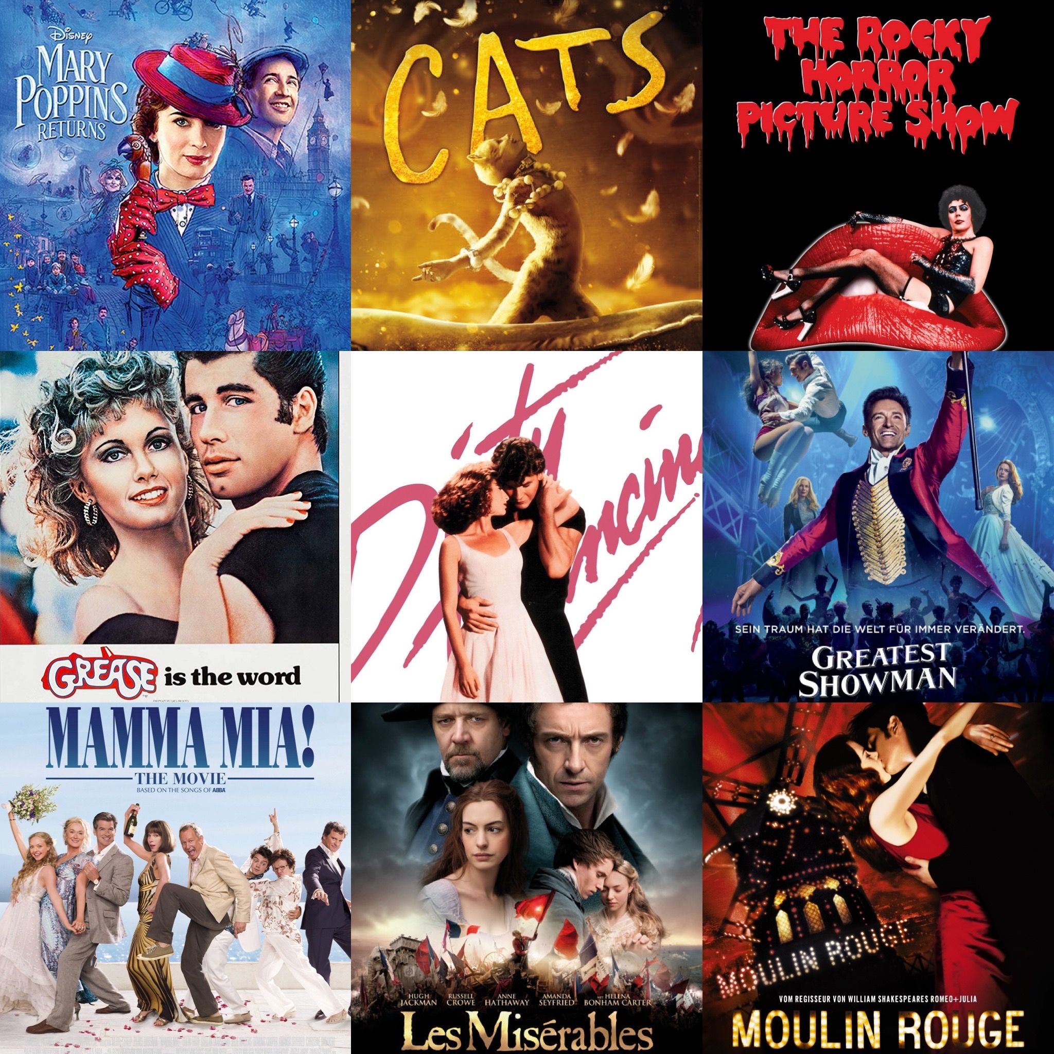 Musical Verfilmungen