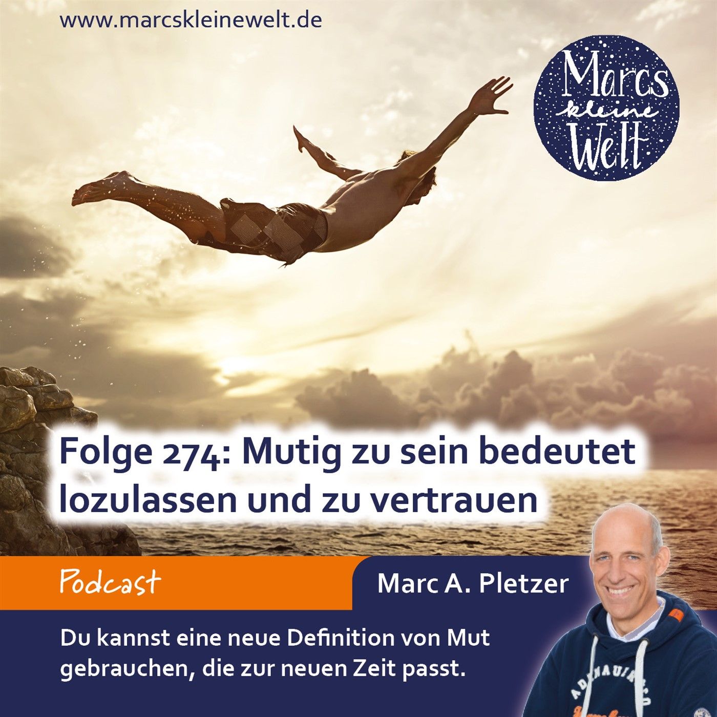 Mutig zu sein bedeutet loszulassen und zu vertrauen (274)